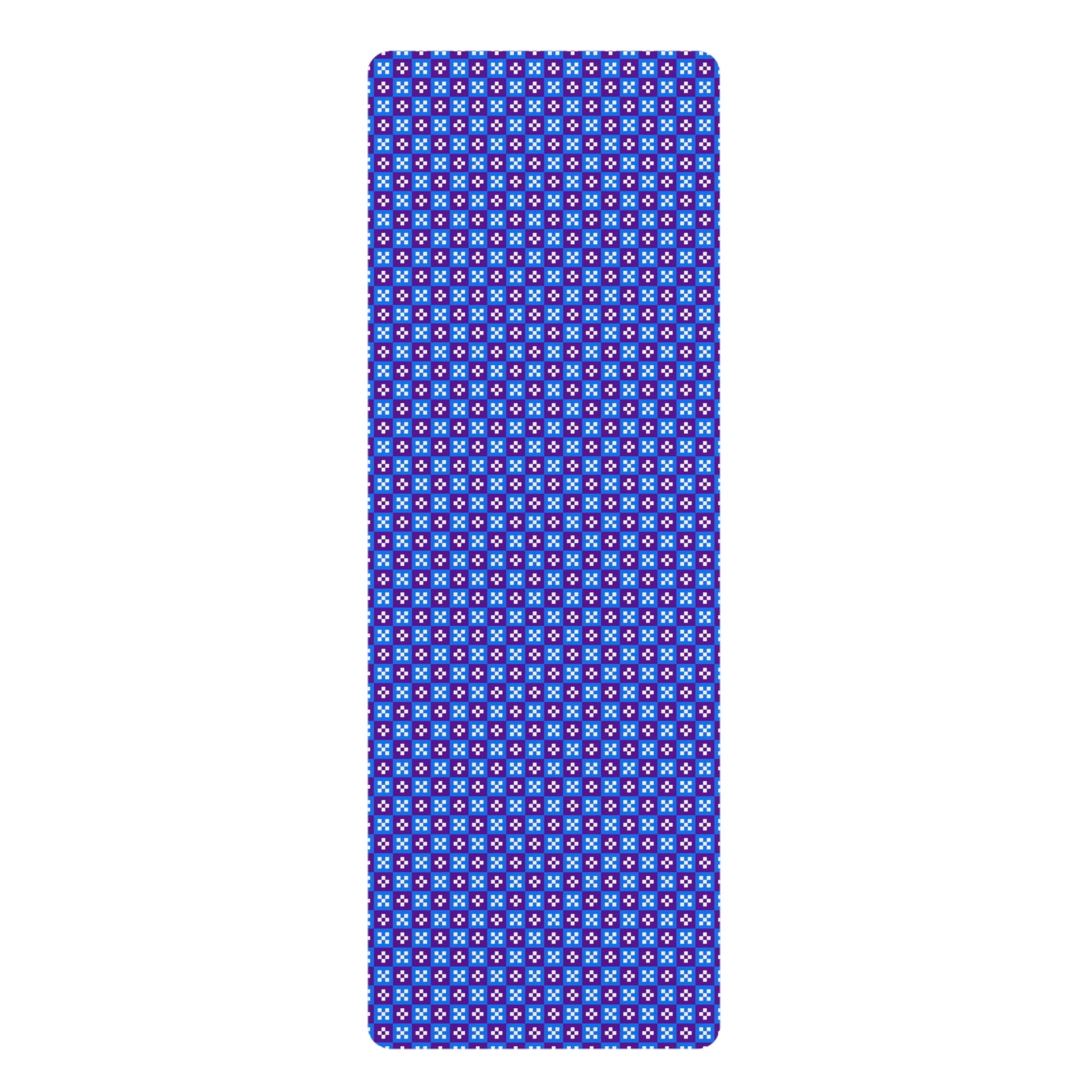Bohemian Rubber Yoga Mat, Eco-Friendly Exercise, Non-Slip Surface, Gift for Yoga Lovers, Fitness Mat for Home or Studio