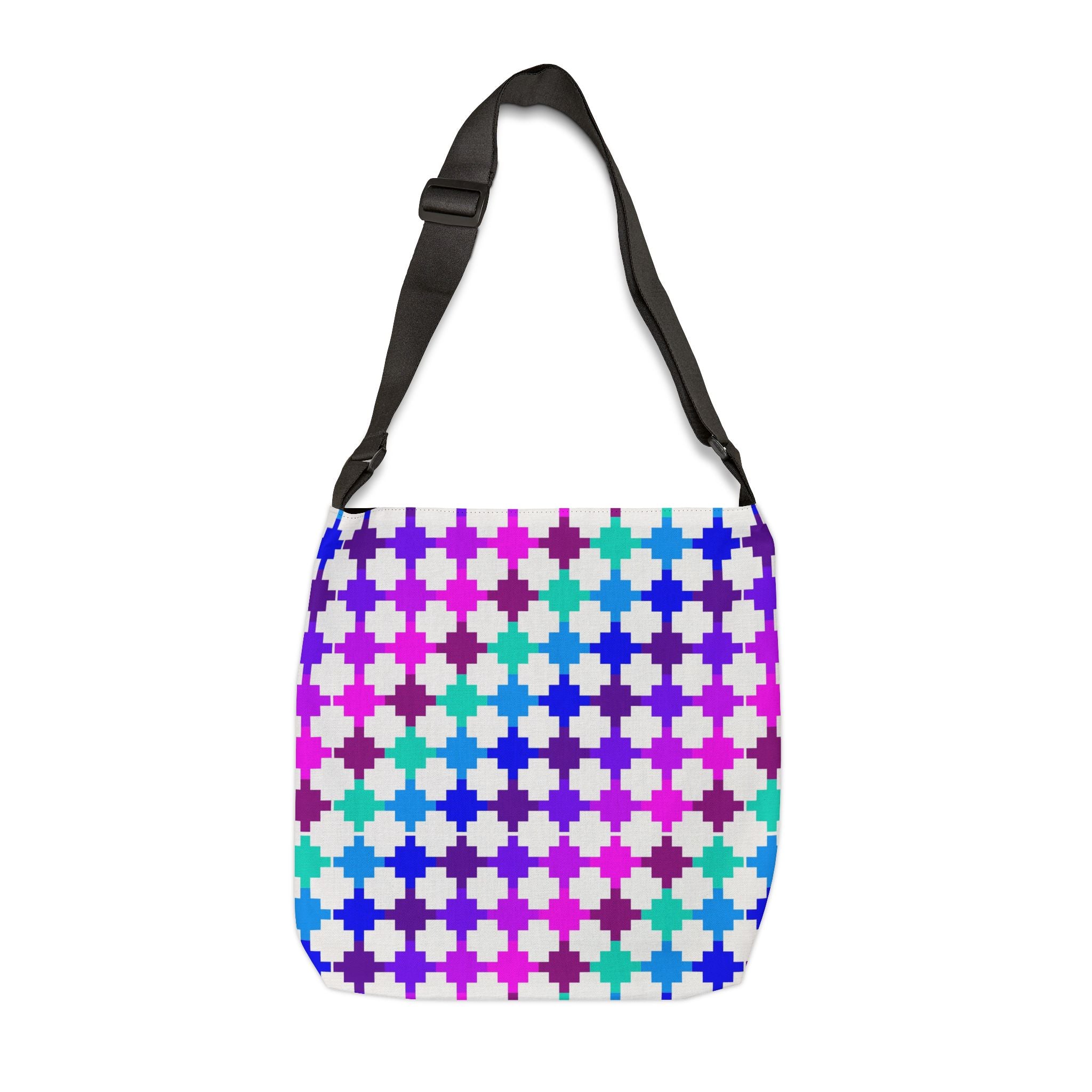 Colorful Adjustable Tote Bag for Everyday Use, Stylish Beach Bag, Shopping Tote, Gift for Her, Trendy Fashion Accessory