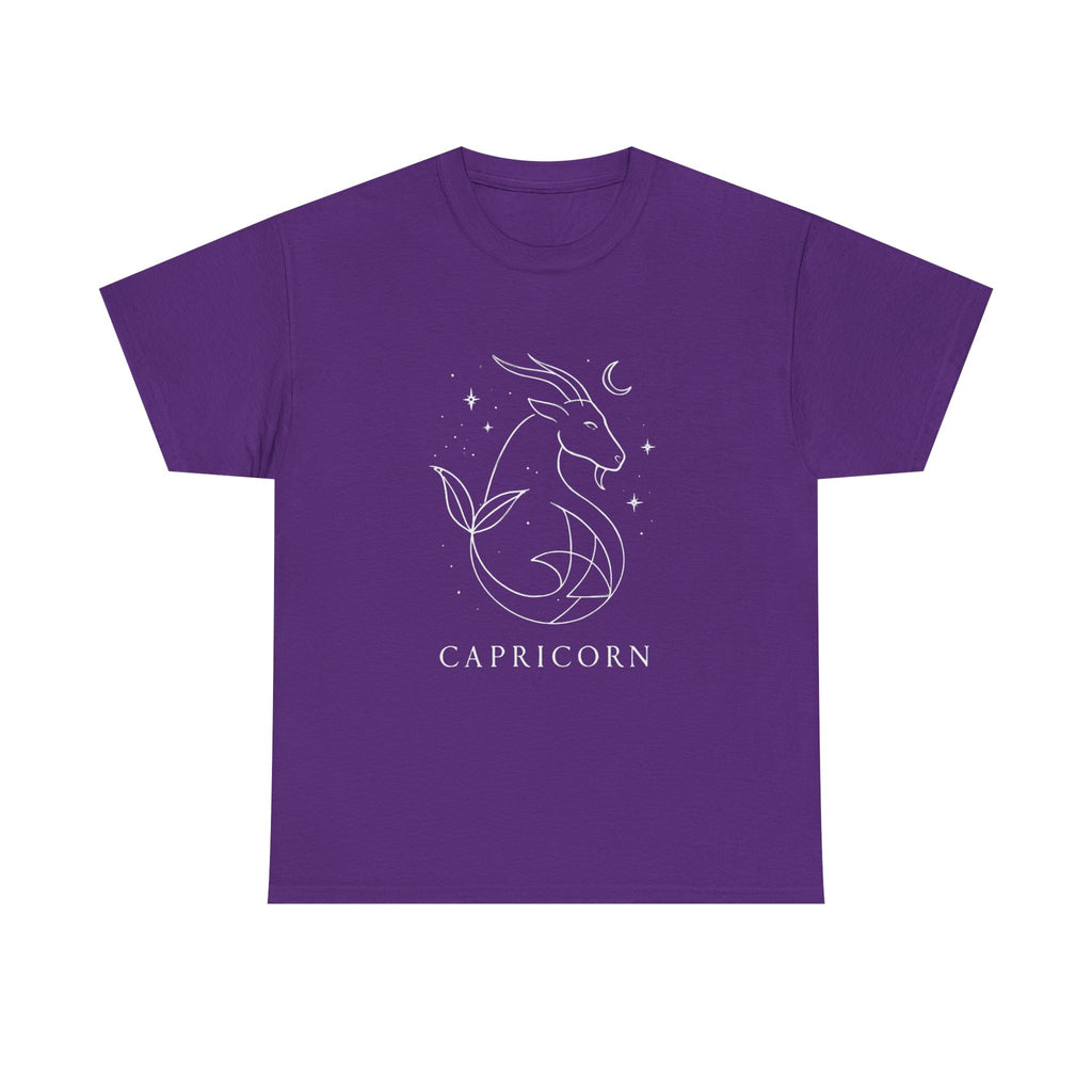 Capricorn Zodiac Tee | Astrology Gift, Horoscope Shirt, Unisex Cotton T-Shirt, Celestial Design, Birthday Present