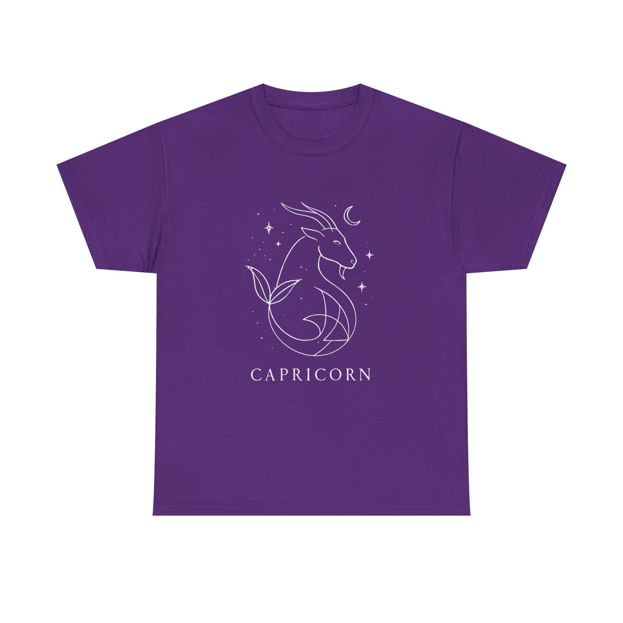 Capricorn Zodiac Tee | Astrology Gift, Horoscope Shirt, Unisex Cotton T-Shirt, Celestial Design, Birthday Present