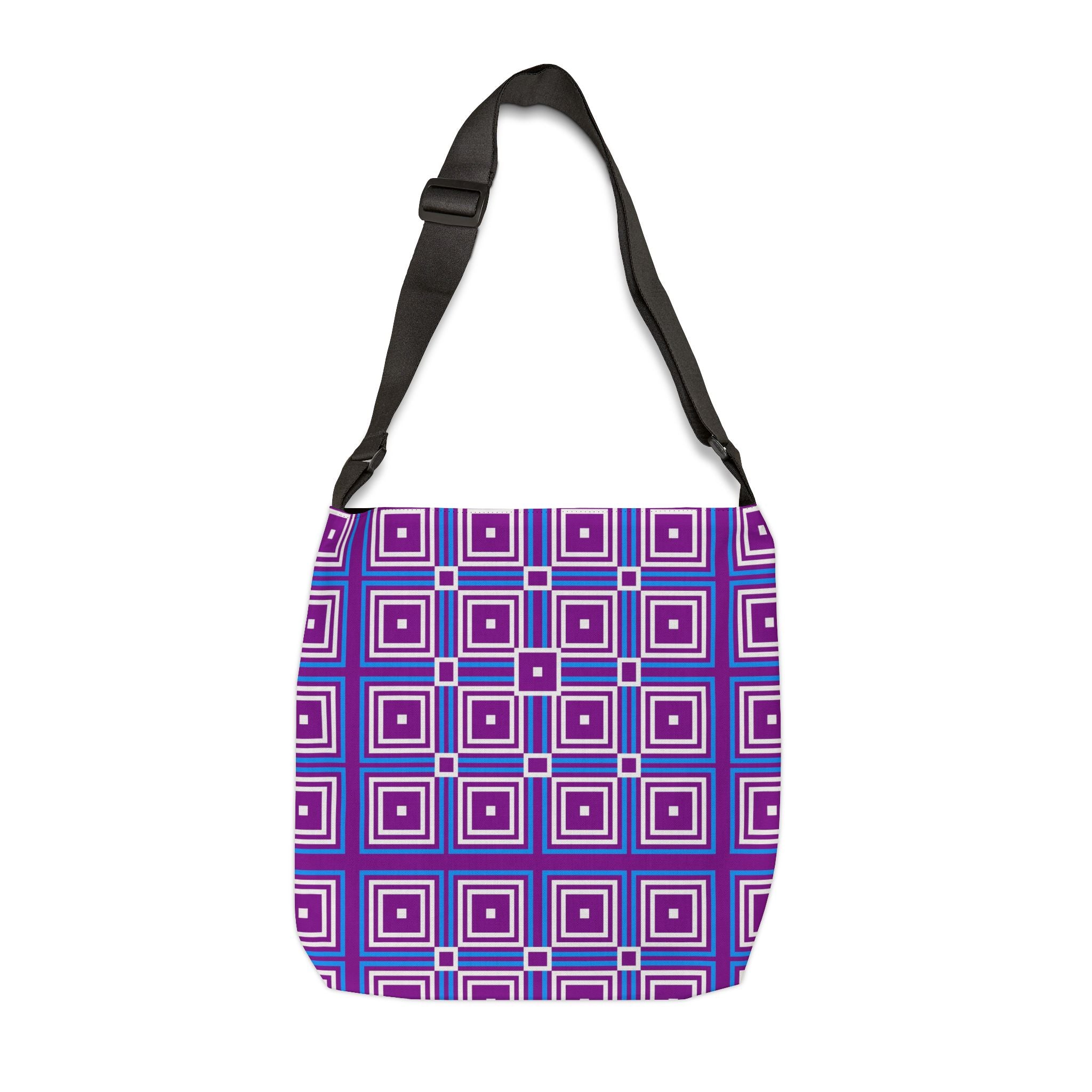 Vibrant Geometric Adjustable Tote Bag, Perfect for Everyday Use, Stylish Grocery Shopping Bag, Trendy Travel Tote, Eco-Friendly Gift, [...]