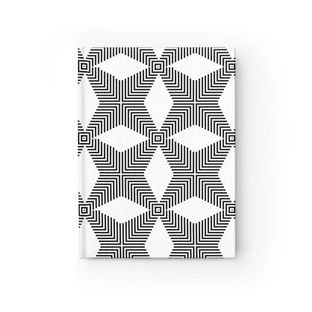 Geometric Pattern Journal, Stylish Notebook for Creative Minds, Ideal for Gifts, Bullet Journaling, Daily Writing, Note-taking