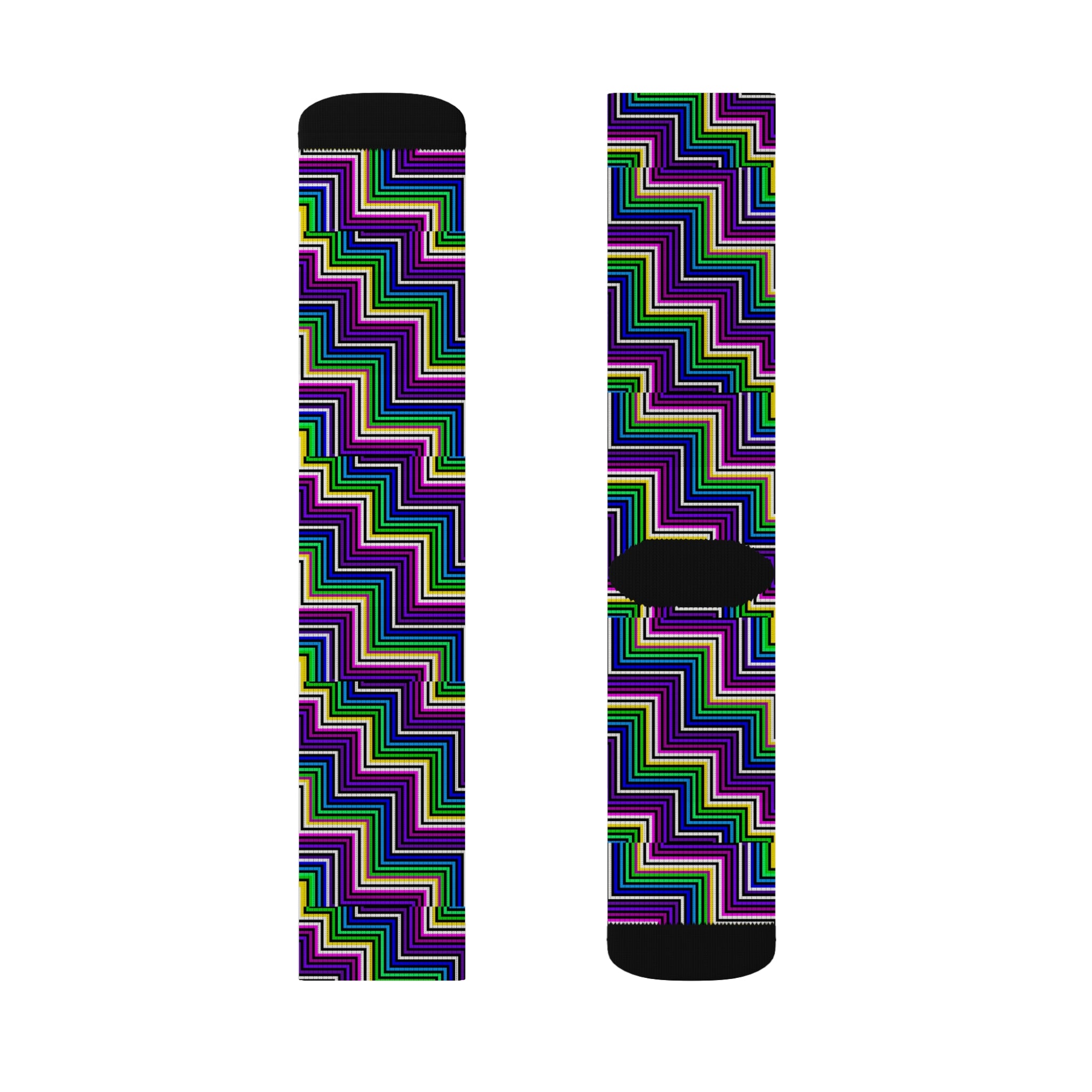 Vibrant Zigzag Sublimation Socks, Stylish Crew Socks, Unique Gift for Fashion Lovers, Cozy Casual Wear, Perfect for Holidays and [...]