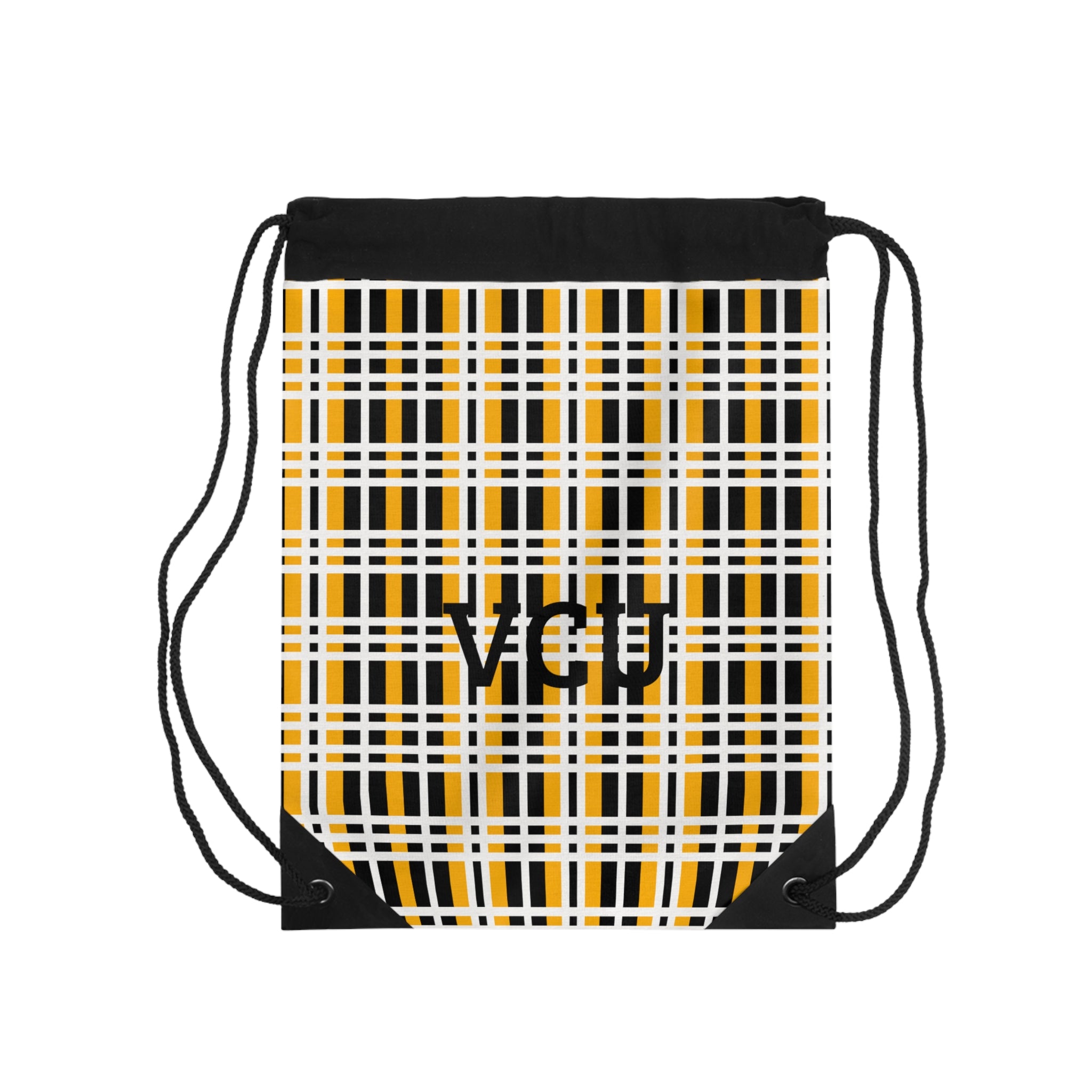 Stylish Plaid Drawstring Bag for Everyday Use, Gym, School, Travel, Reusable Tote, Perfect Gift for Students and Friends