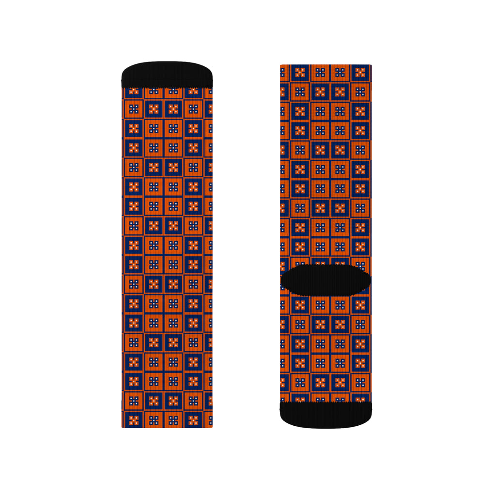 Sublimation Socks with Bold Pattern, Unique Gift for Fashion Lovers, Trendy Socks for Everyday Wear, Fun Socks for Holidays