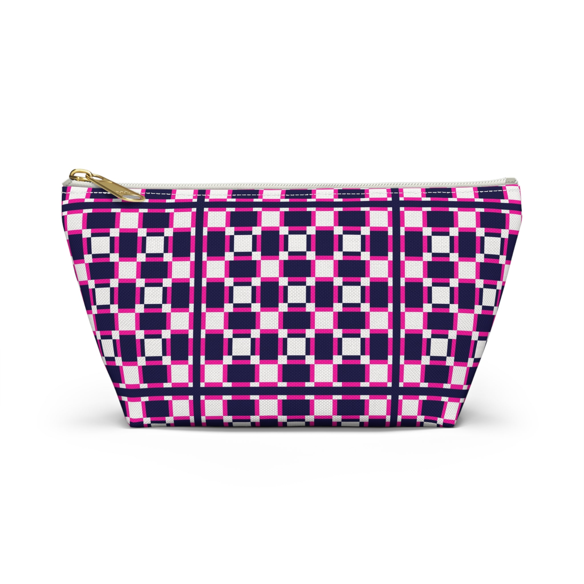 Vibrant Geometric Accessory Pouch, Makeup Bag, Organizing Pouch, Gift for Her, Travel Essentials, Fashion Accessory
