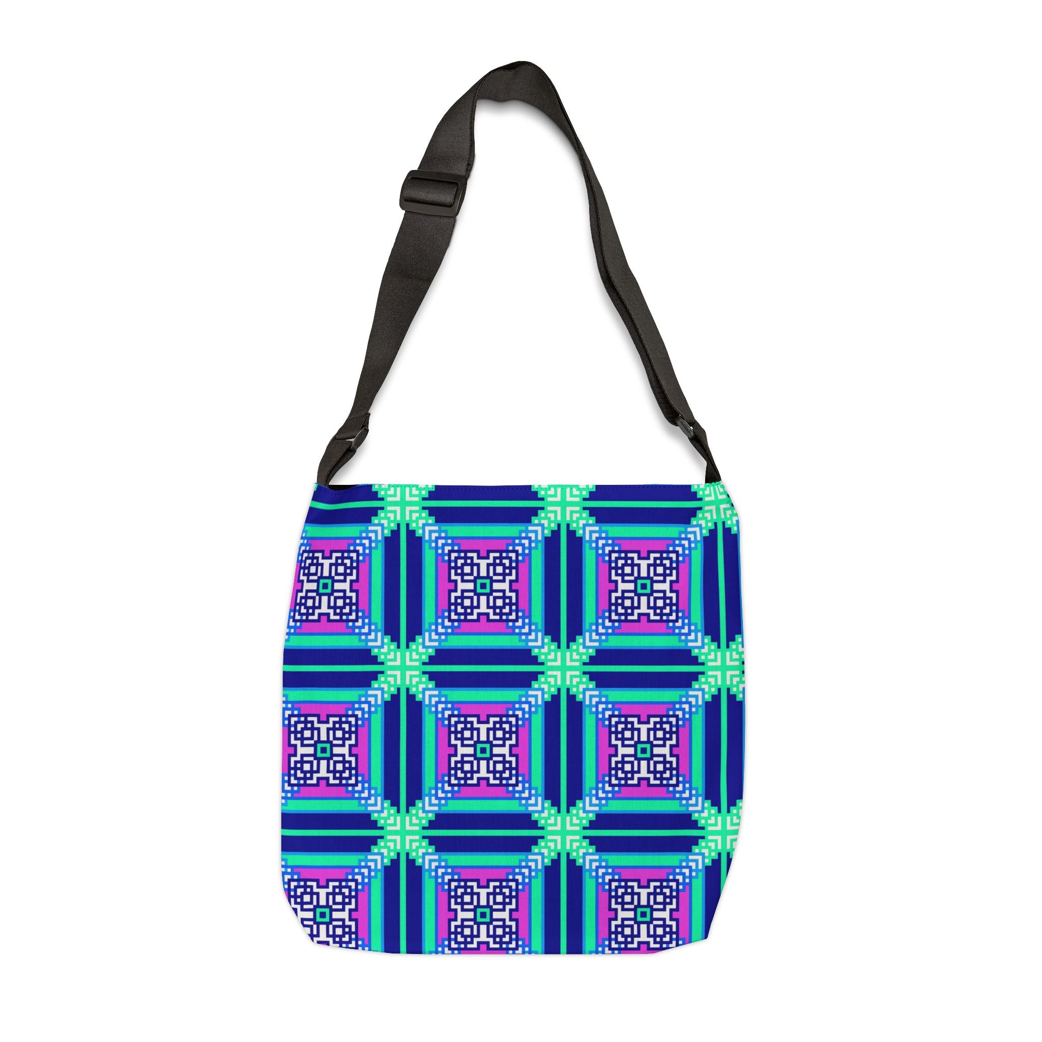 Colorful Adjustable Tote Bag, Eco-Friendly Shopping Tote, Stylish Everyday Bag, Travel Companion, Unique Gift Idea