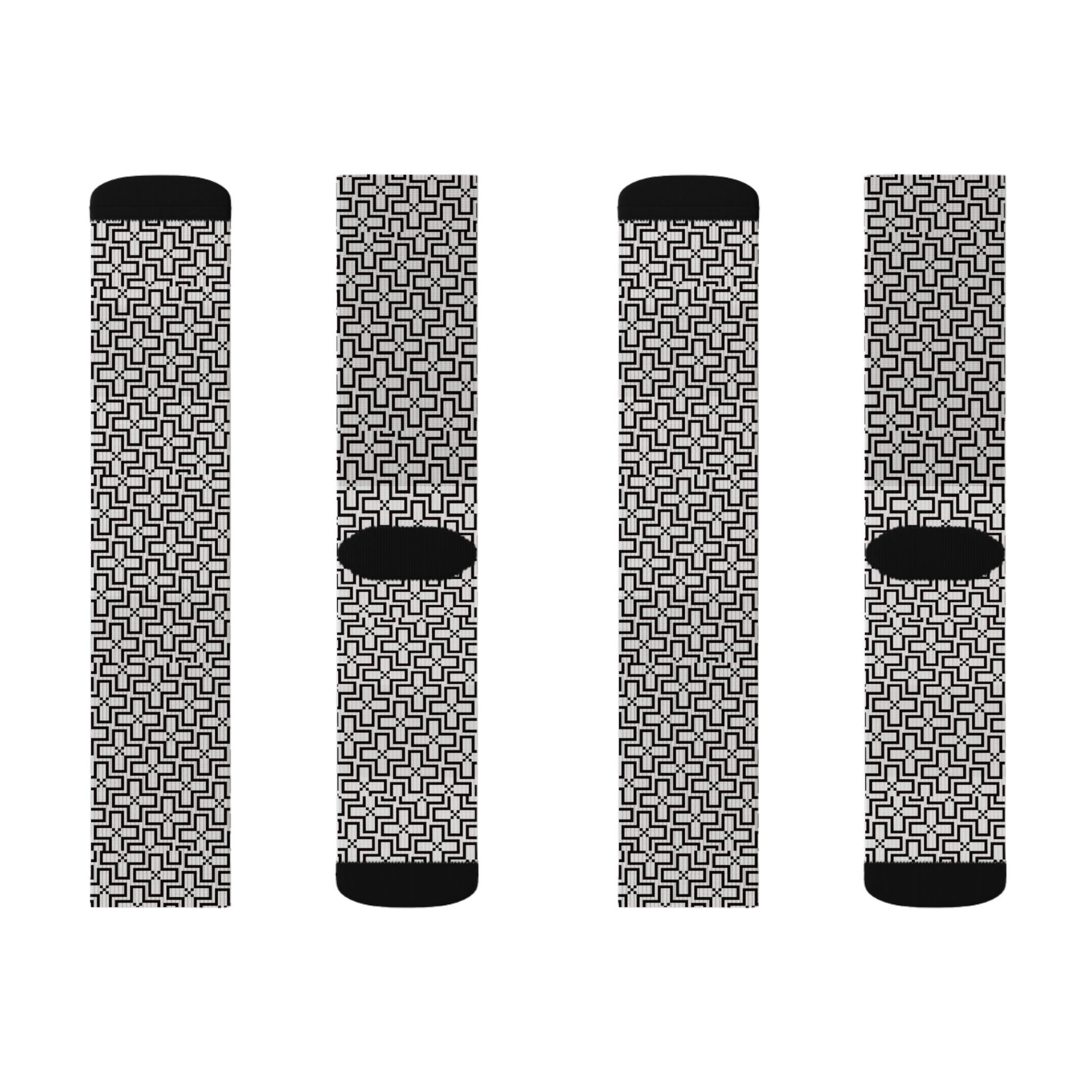Stylish Sublimation Socks - Trendy Gift for Fashion Lovers, Cozy Footwear for Holidays, Casual or Sporty Look, Unique Accessories