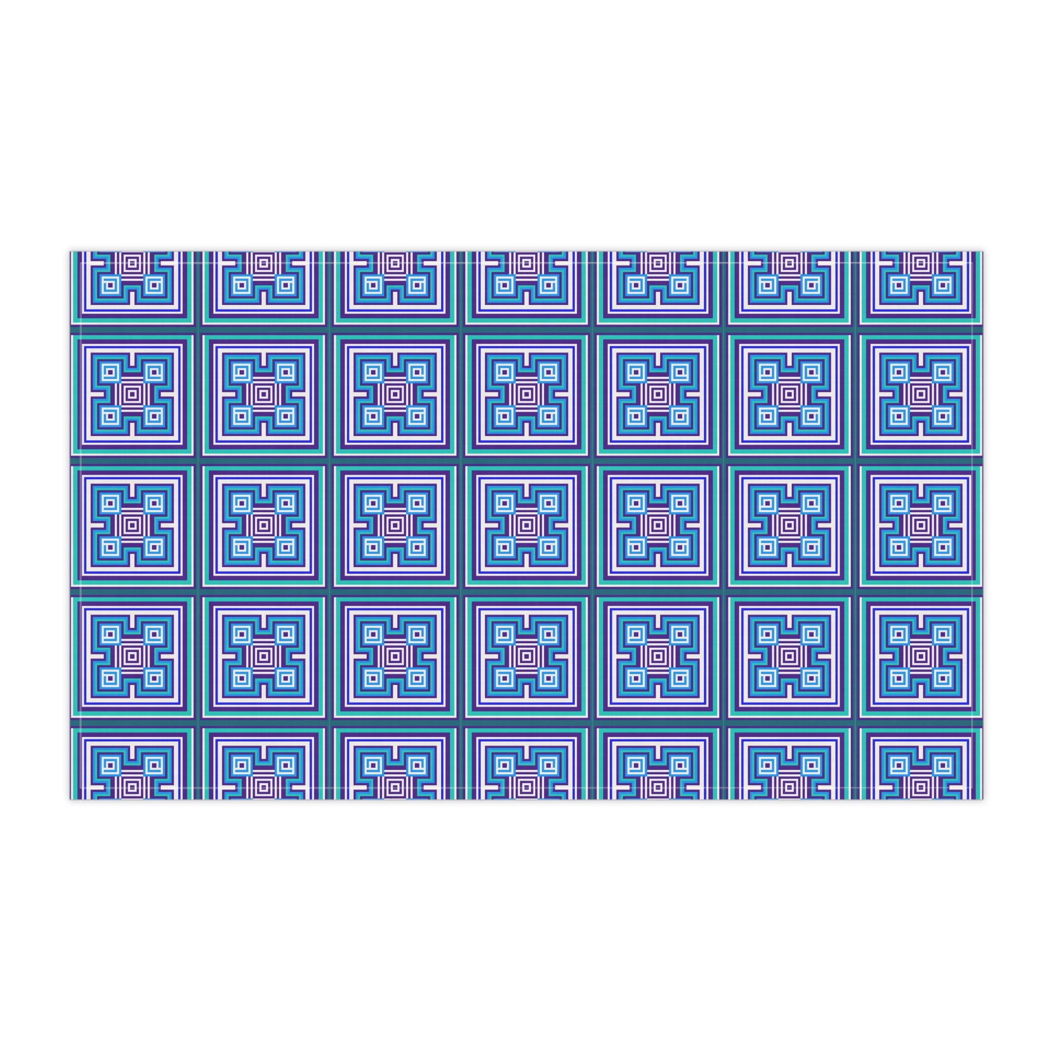 Colorful Geometric Tea Towels, Artistic Kitchen Décor, Perfect for Gifting, Summer Gatherings, and Housewarming