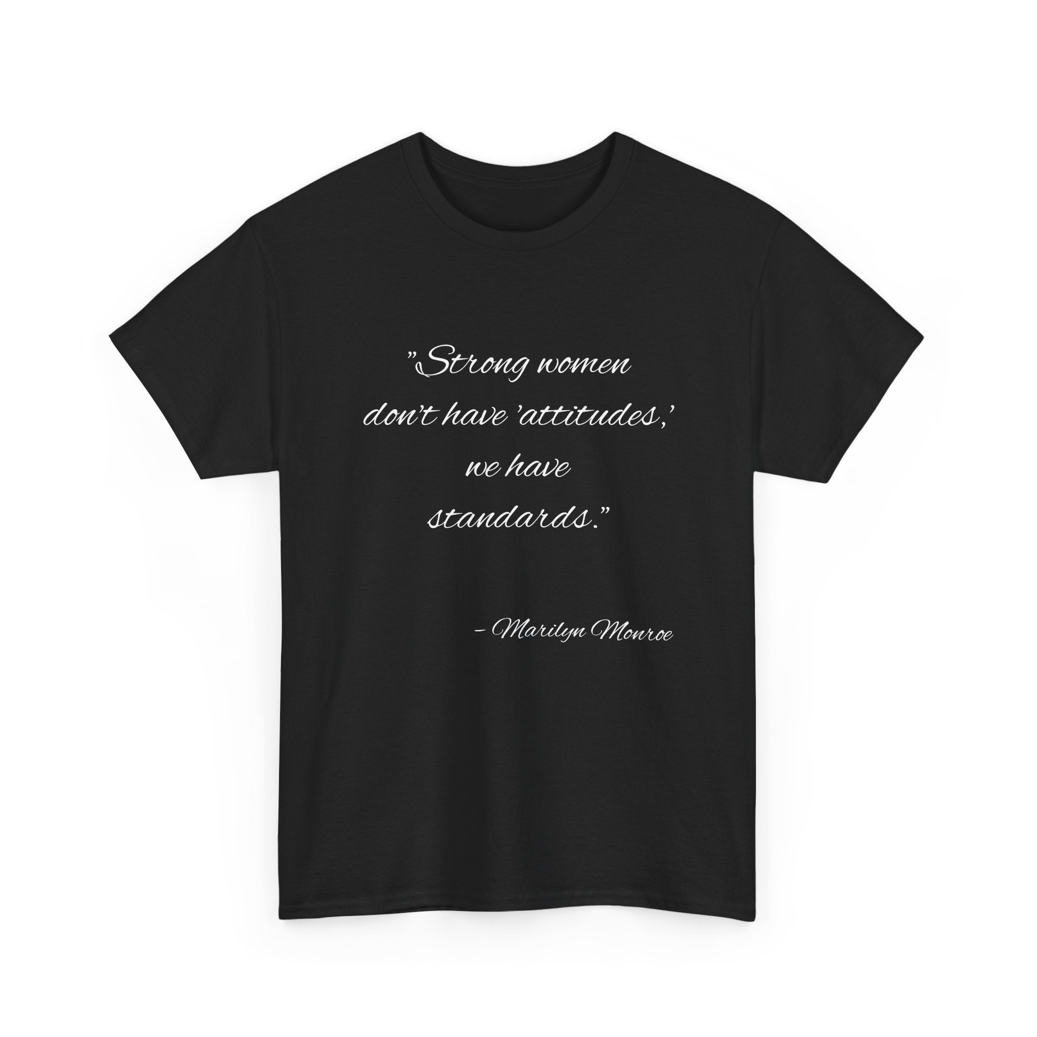 Strong Women Unisex Heavy Cotton Tee - Empowerment Shirt, Inspirational Apparel, Gift for Her, Birthday Gift, Motivational Quote Tee