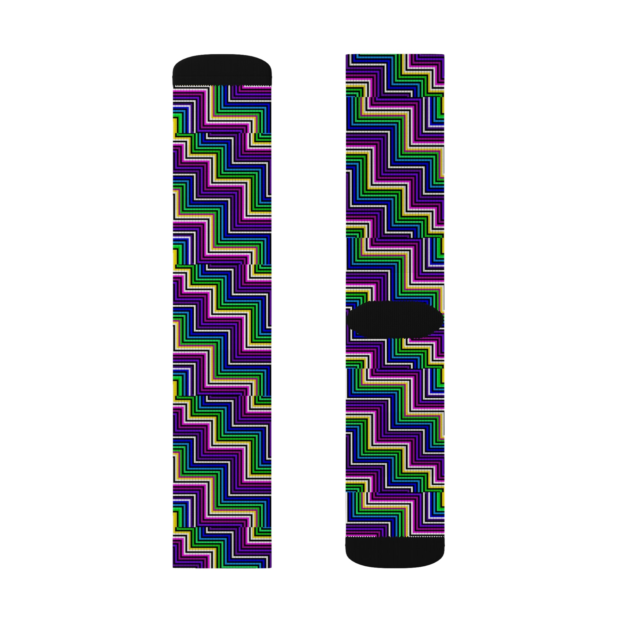 Vibrant Zigzag Sublimation Socks, Stylish Crew Socks, Unique Gift for Fashion Lovers, Cozy Casual Wear, Perfect for Holidays and [...]