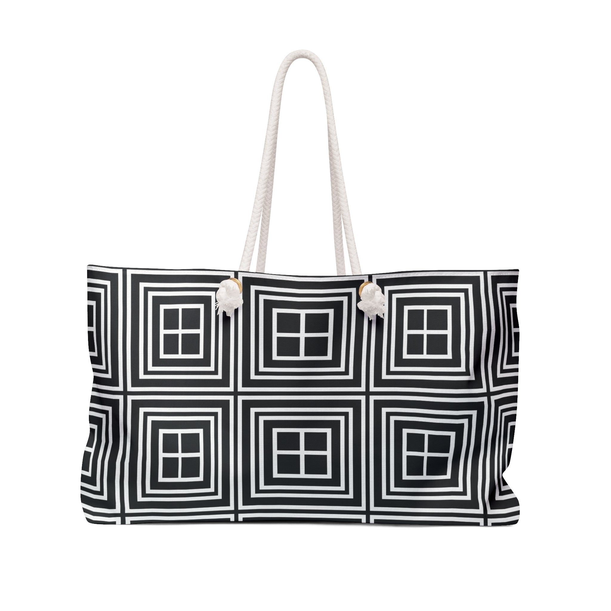 Stylish Modern Weekender Bag, Travel Tote, Beach Bag, Overnight Bag, Chic Gym Bag, Versatile Fashion Accessory