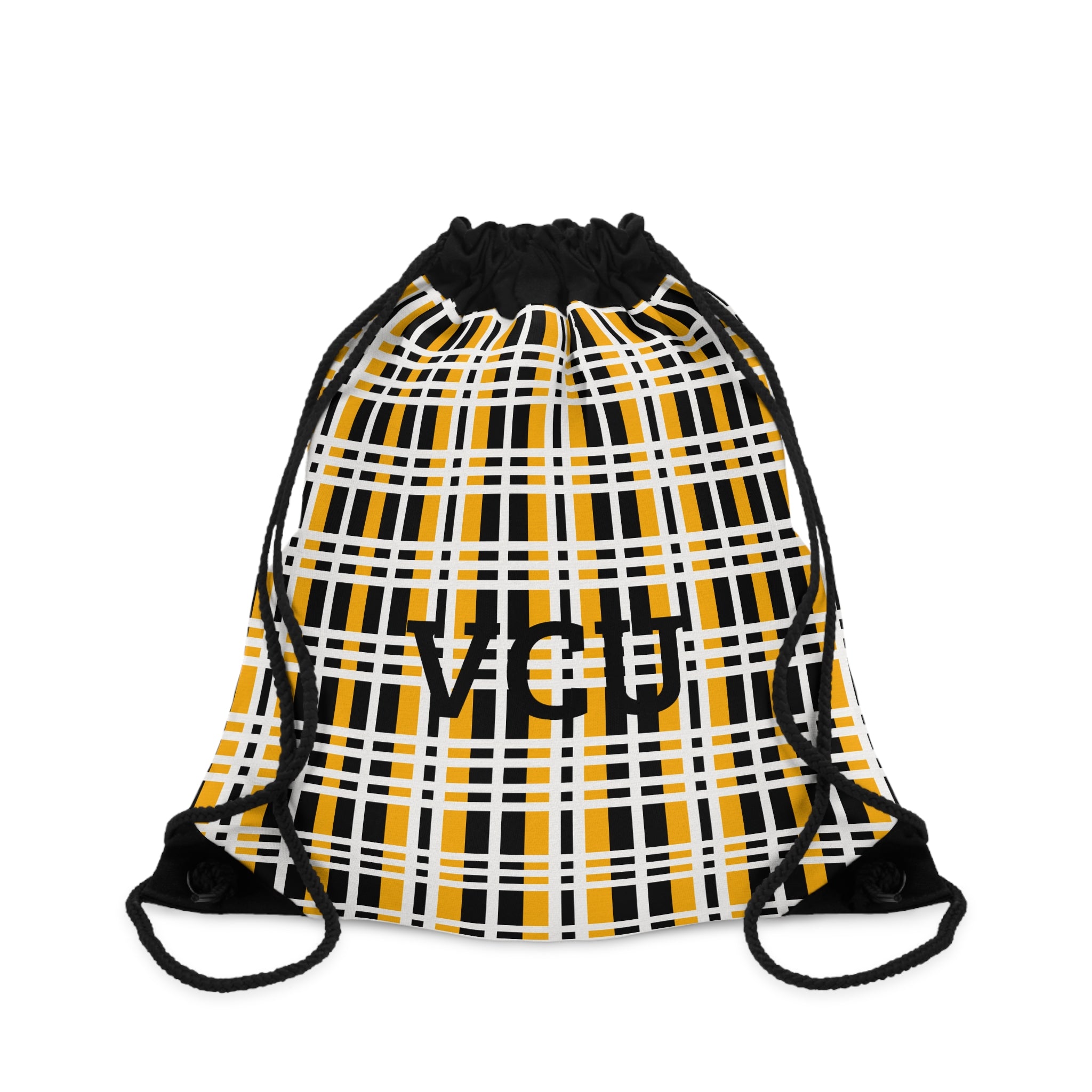 Stylish Plaid Drawstring Bag for Everyday Use, Gym, School, Travel, Reusable Tote, Perfect Gift for Students and Friends