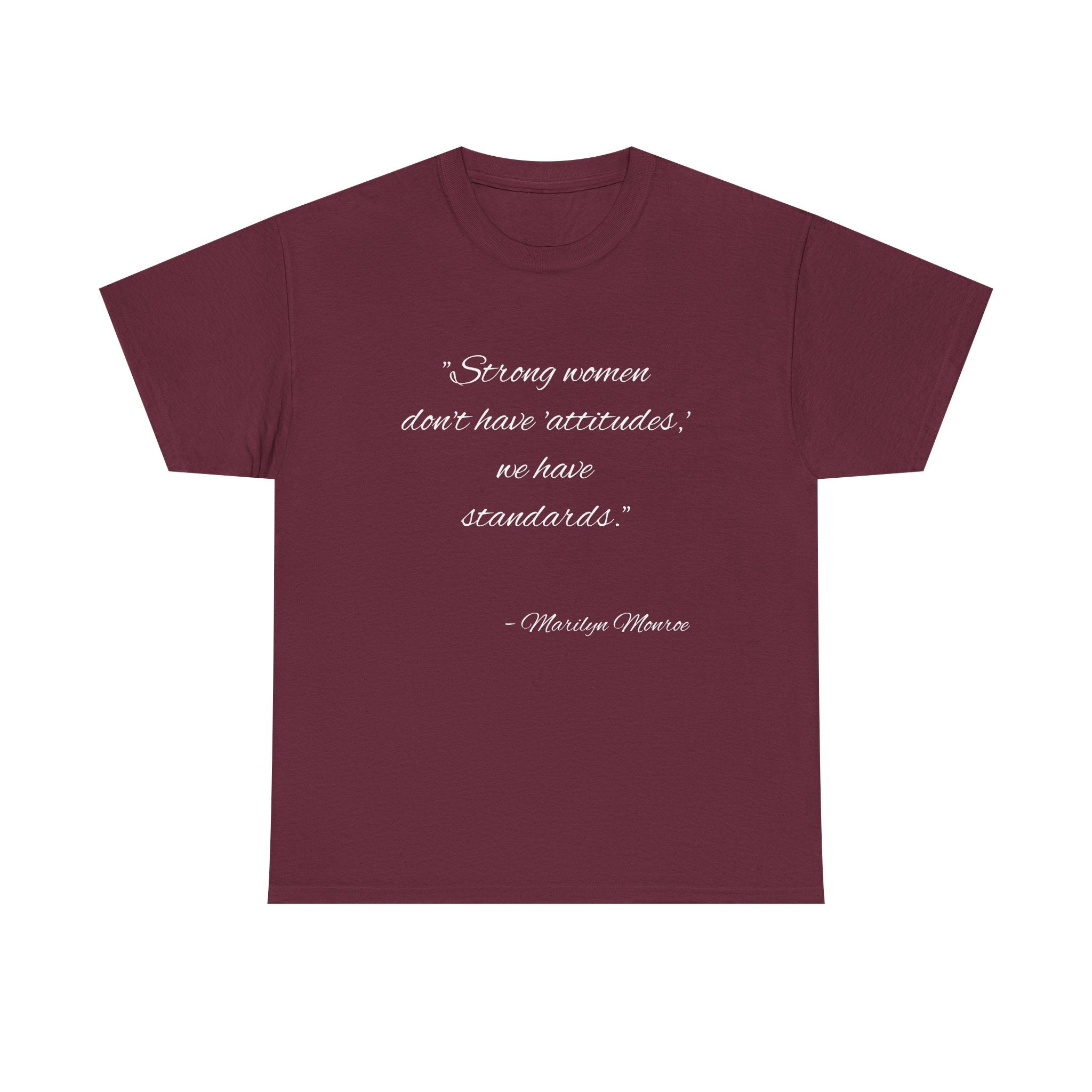 Strong Women Unisex Heavy Cotton Tee - Empowerment Shirt, Inspirational Apparel, Gift for Her, Birthday Gift, Motivational Quote Tee