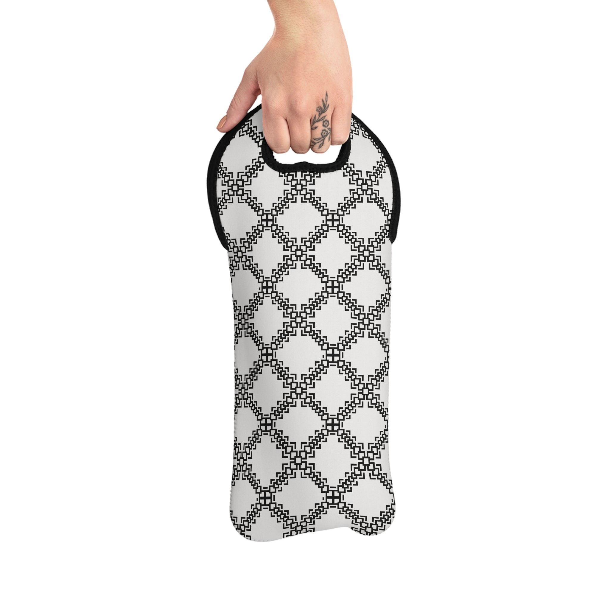 Elegant Wine Tote Bag - Perfect for Wine Lovers, Gift for Celebrations, Picnic Accessory, Stylish Wine Carrier, Unique Hostess Gift