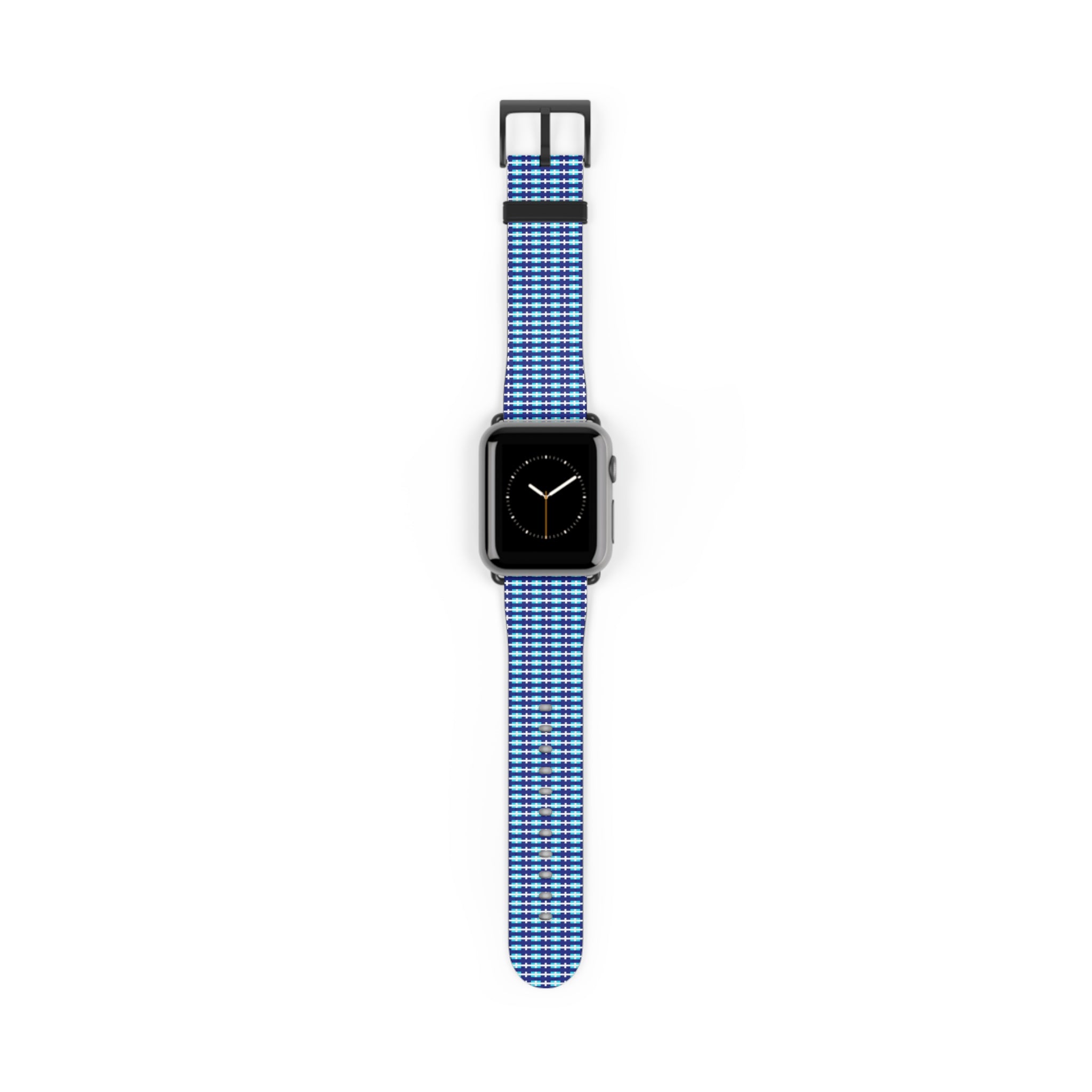 Blue Checkered Watch Band, Stylish Apple Watch Strap, Unisex Accessory, Perfect Gift for Any Occasion, Trendy Sports Band, Comfortable [...]