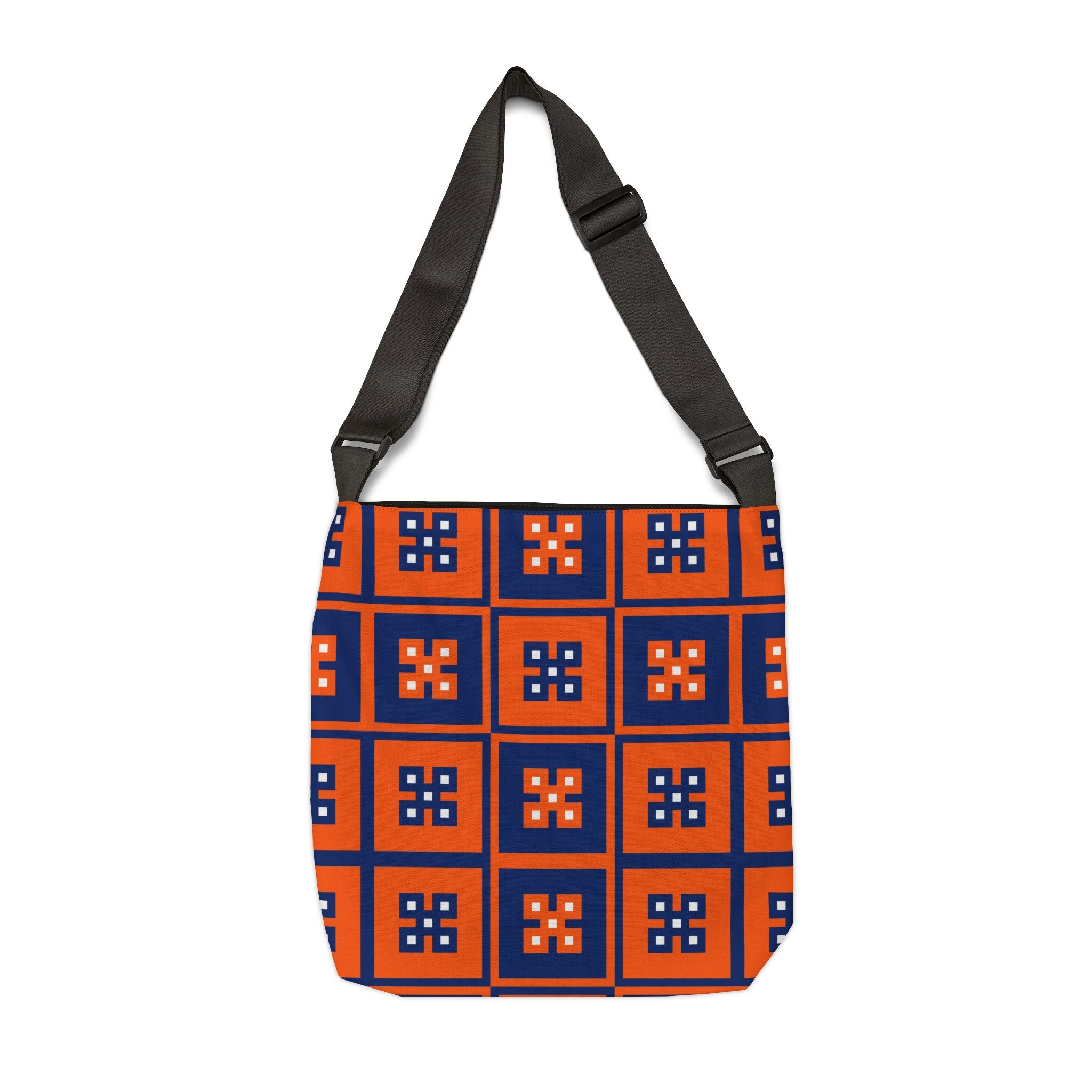 Vibrant Adjustable Tote Bag, Wahooa Tote, Stylish Shoulder Bag, Colorful Everyday Tote, Unique Gift for Students