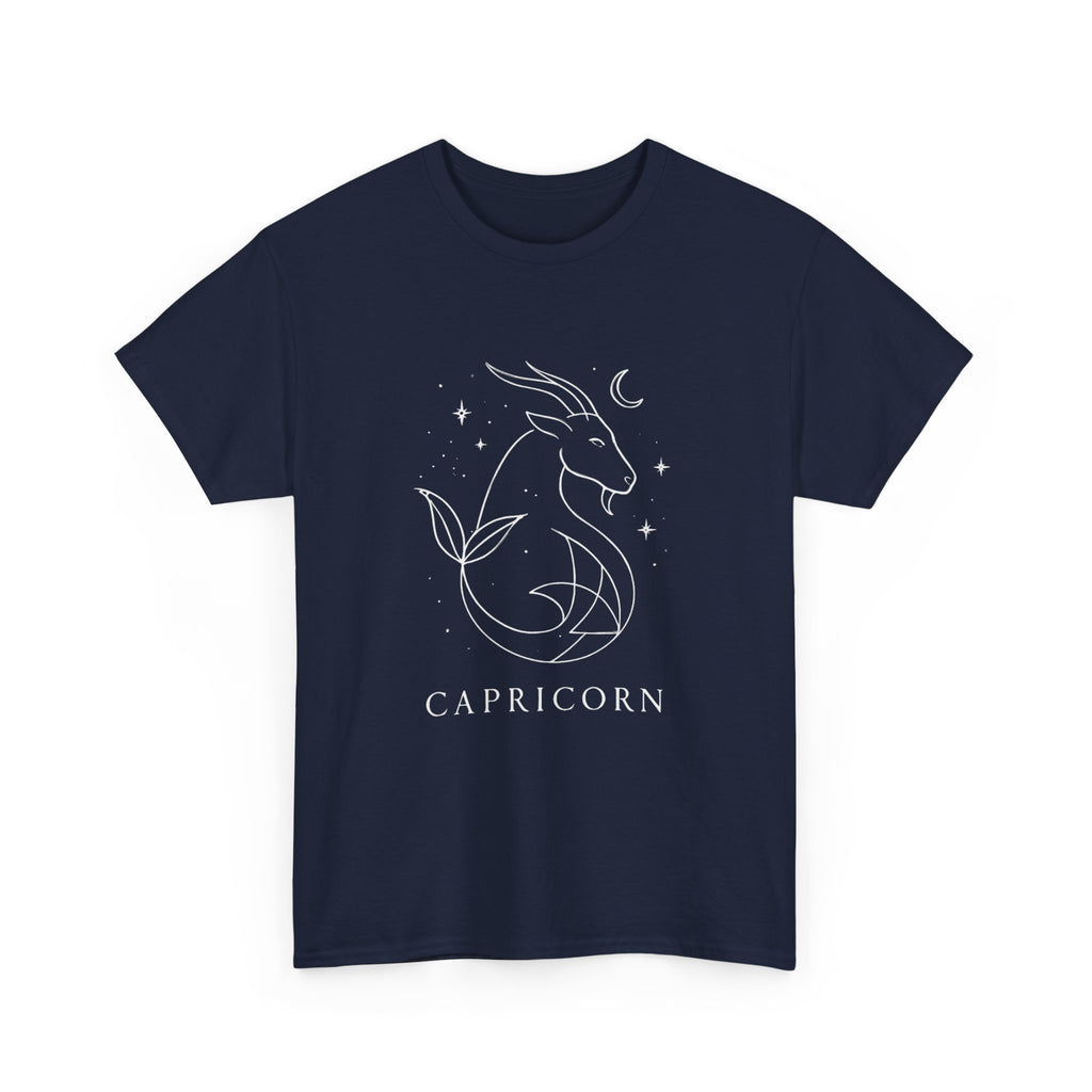 Capricorn Zodiac Tee | Astrology Gift, Horoscope Shirt, Unisex Cotton T-Shirt, Celestial Design, Birthday Present