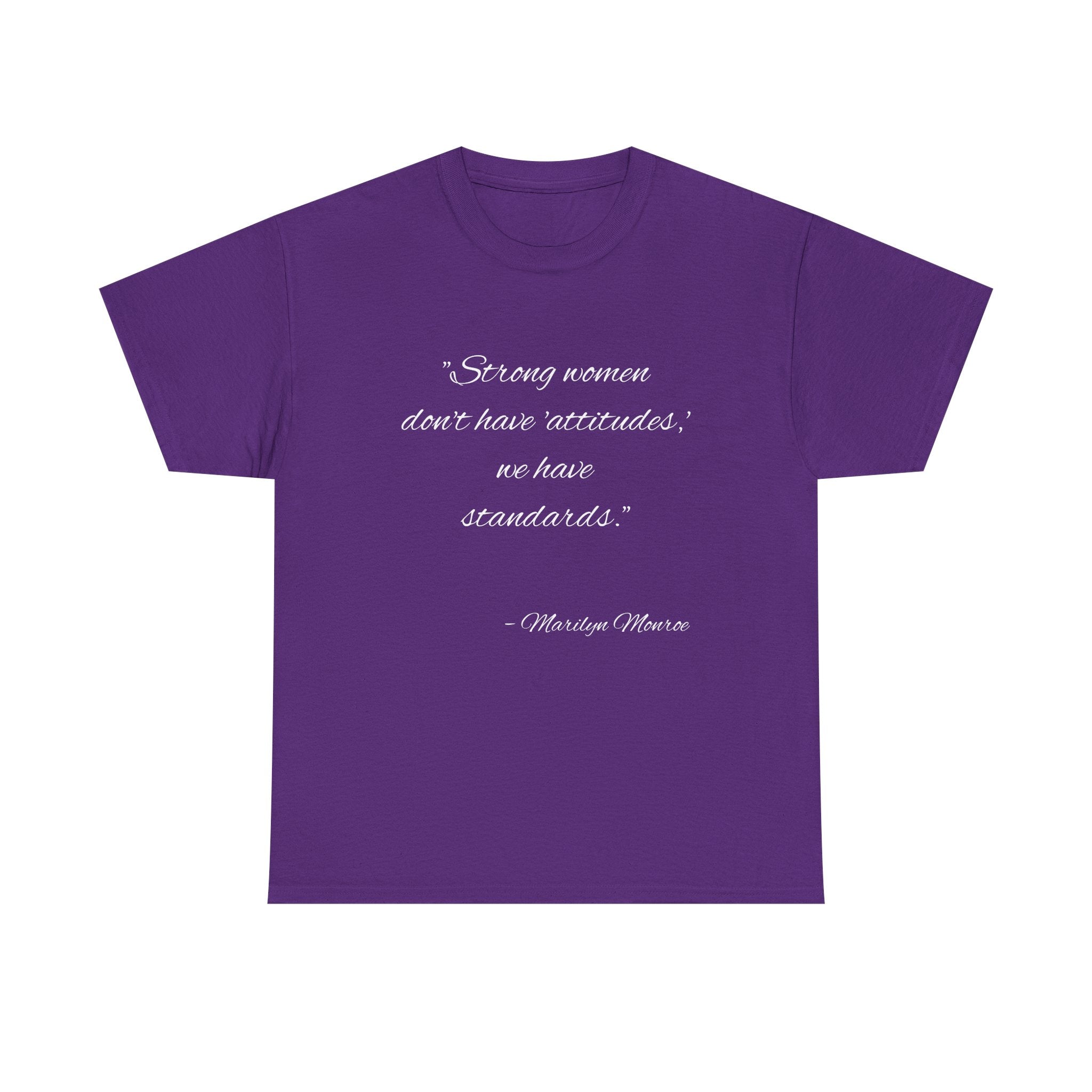 Strong Women Unisex Heavy Cotton Tee - Empowerment Shirt, Inspirational Apparel, Gift for Her, Birthday Gift, Motivational Quote Tee