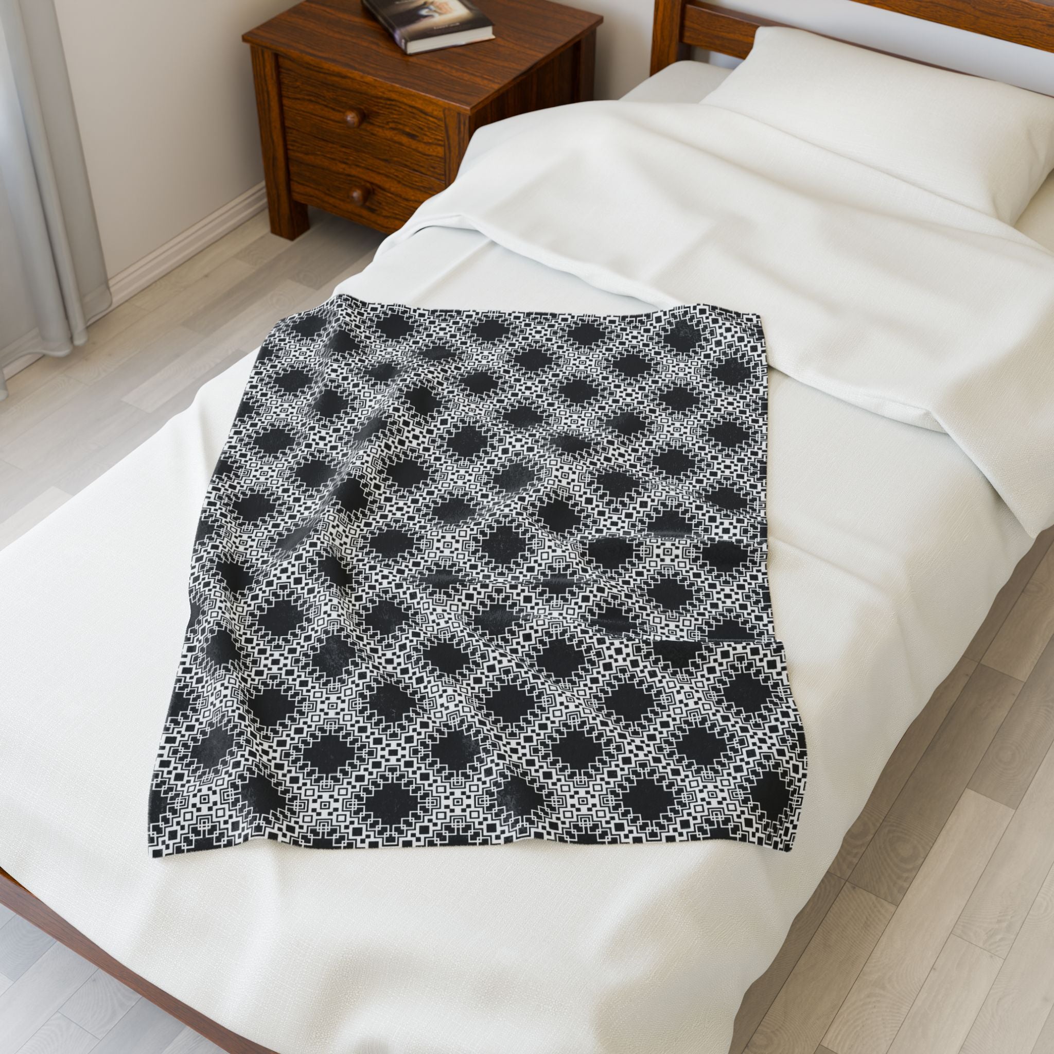 Cozy Velveteen Plush Blanket, Soft Throw Blanket for Home Decor, Gift for Holidays, Couch Blanket, Perfect for Snuggling
