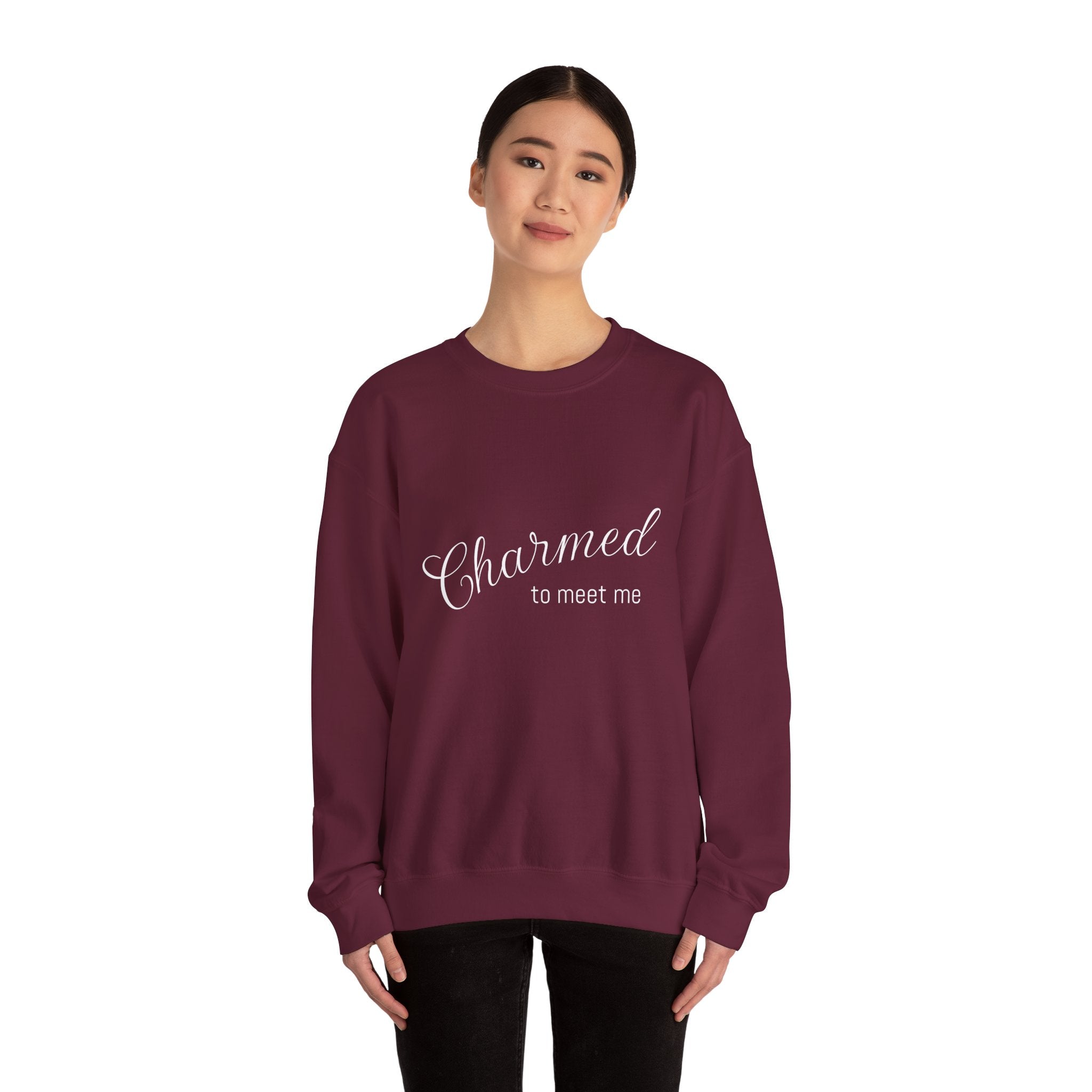 Cozy Unisex Heavy Blend Sweatshirt, Perfect for Casual Outings, Gift for Birthdays, Holidays, Home Comfort Wear, Statement Piece