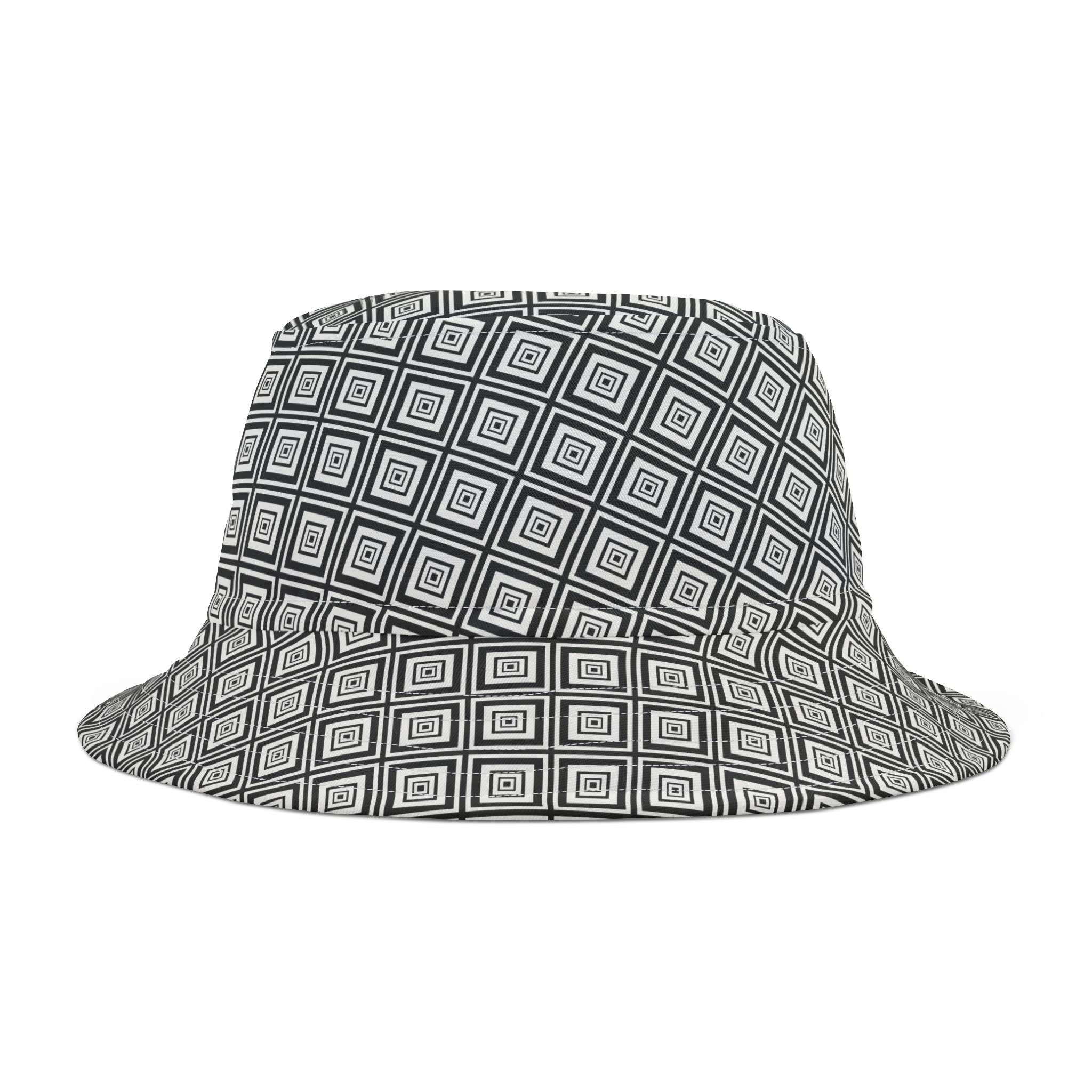 Stylish AOP Bucket Hat – Trendy Summer Accessory, Cool Gift for Fashion Lovers, Great for Vacations, Festivals, and Outdoor Adventures