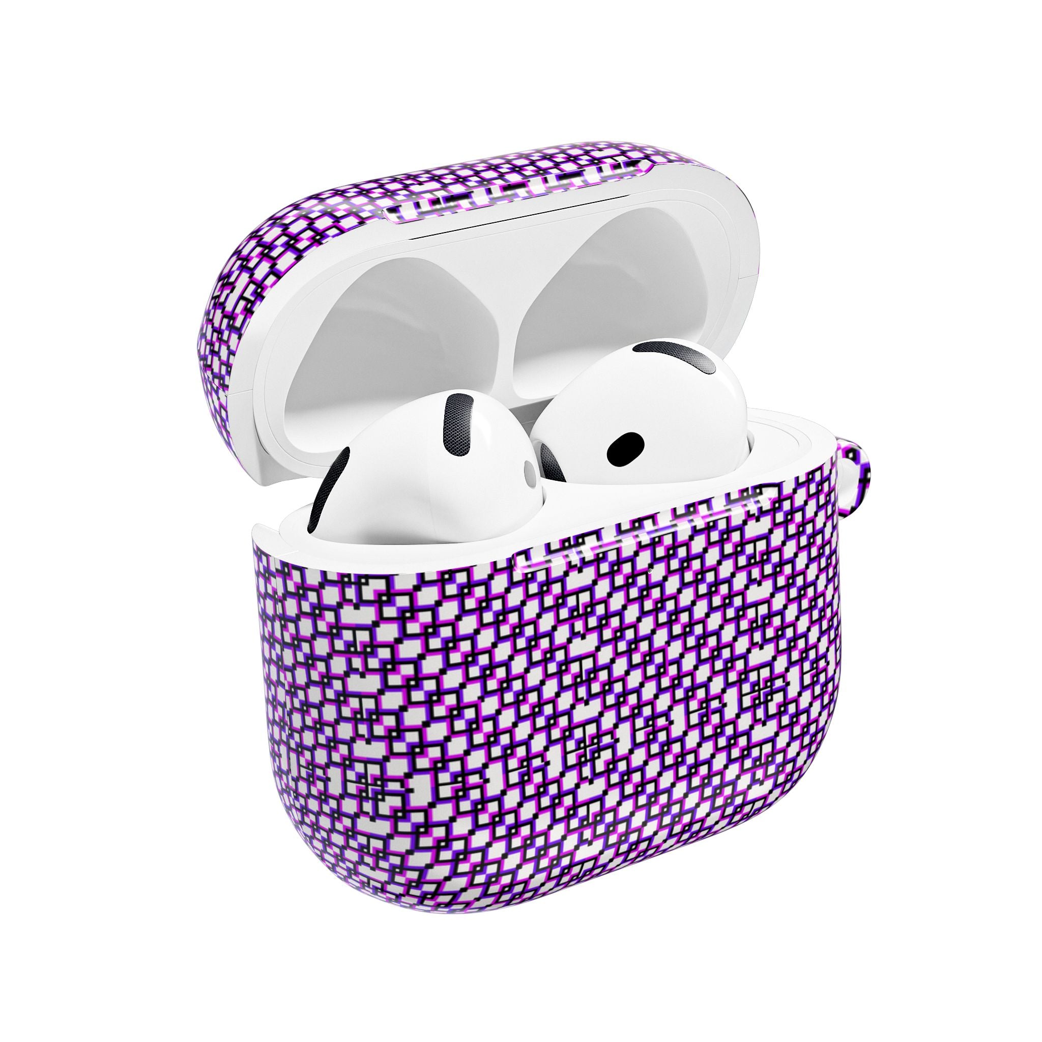 Stylish AirPod Cases - Trendy Geometric Design for Music Lovers, Personalized Gift, Unique Accessory, Birthday, Holiday, Tech Gifts