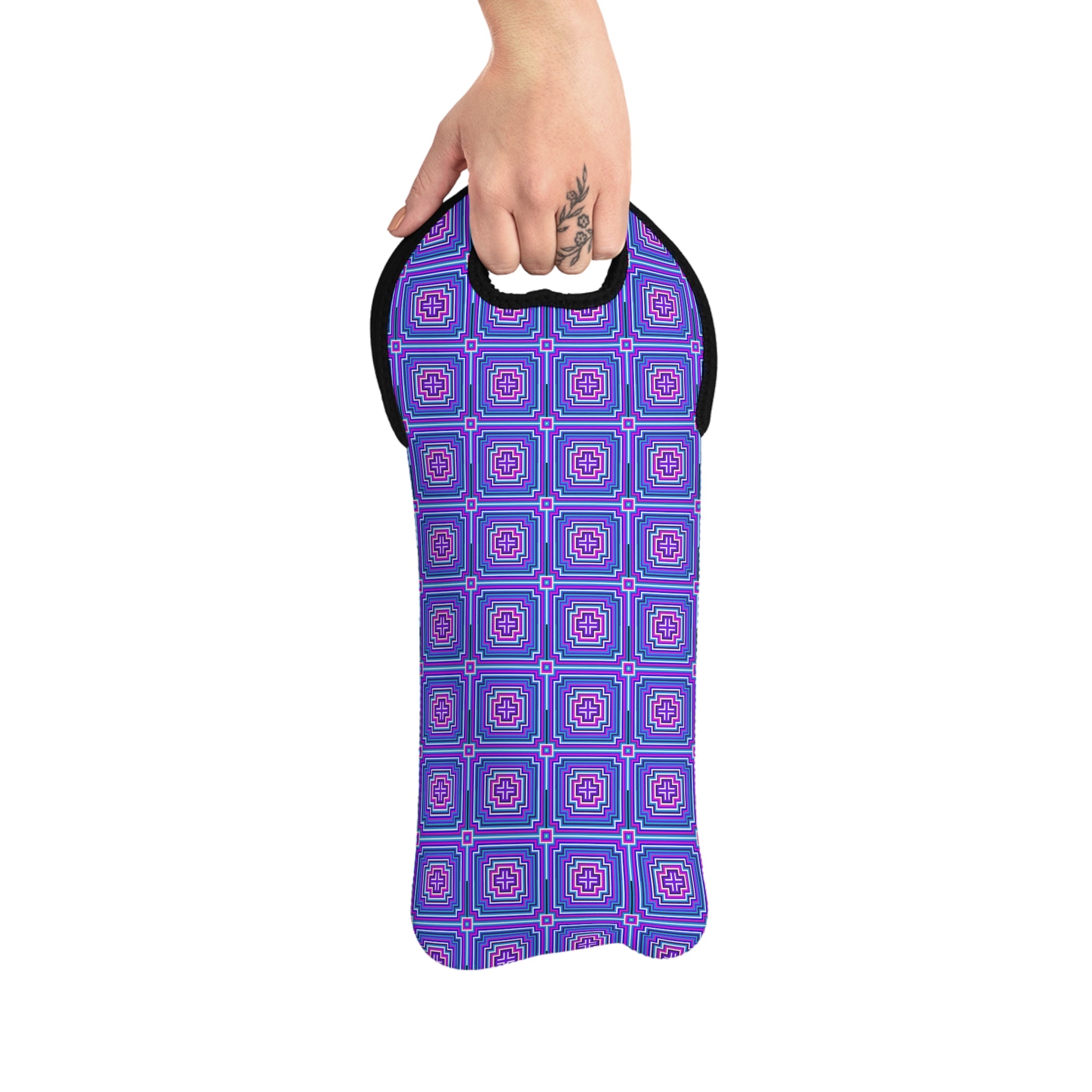 Vibrant Wine Tote Bag - Perfect for Picnics, Parties, Festivals, Gifts, and Outdoor Adventures
