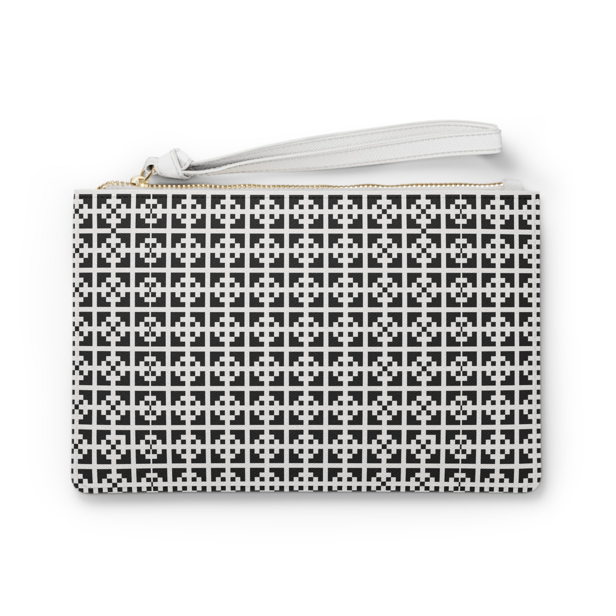 Chic Patterned Clutch Bag, Elegant Pouch for Parties, Gift for Her, Evening Bag, Travel Clutch, Stylish Accessory