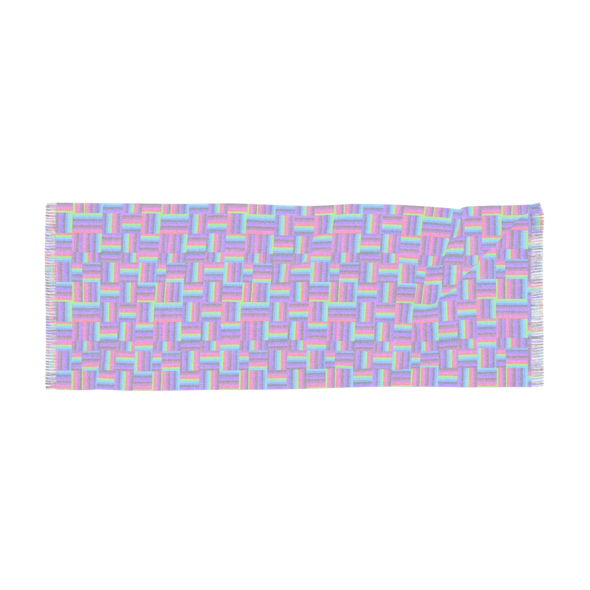 Colorful Woven Light Scarf - Vibrant Accessories for Everyday Style, Spring Fashion, Festivals, Gift for Her