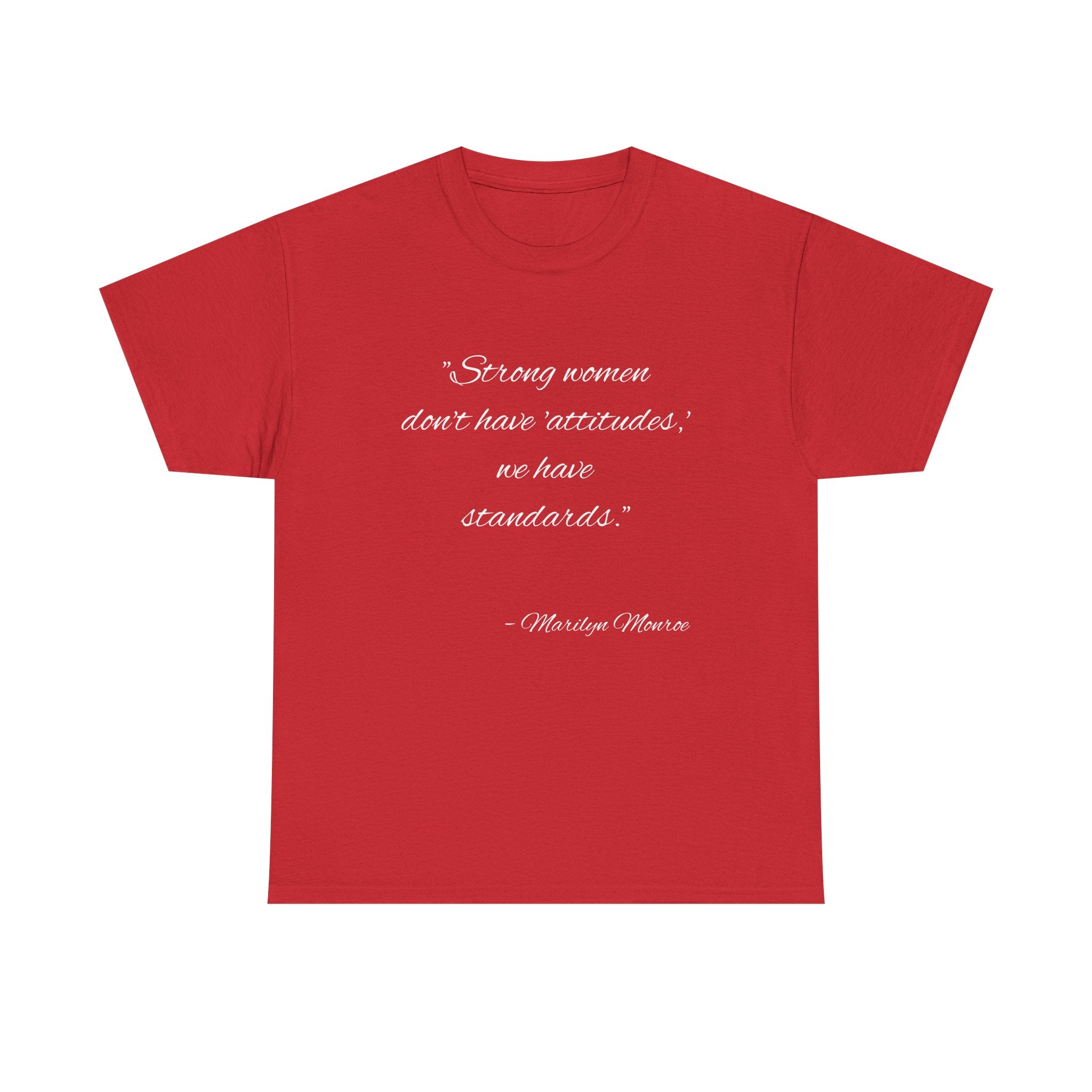 Strong Women Unisex Heavy Cotton Tee - Empowerment Shirt, Inspirational Apparel, Gift for Her, Birthday Gift, Motivational Quote Tee