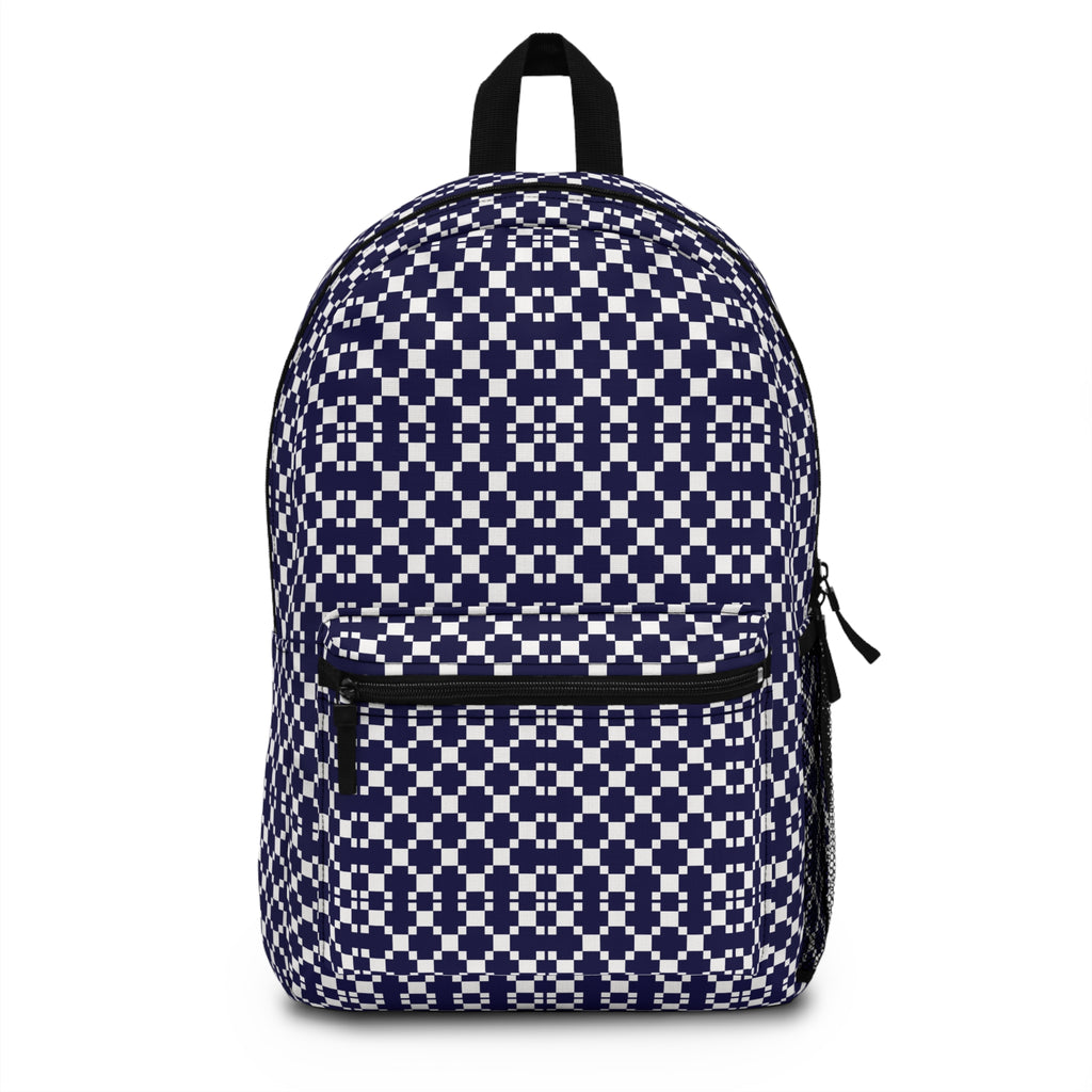Chic Geometric Pattern Backpack, Trendy School Bag, Stylish Travel Companion, Unisex Rucksack for Students, Perfect Gift for Teens