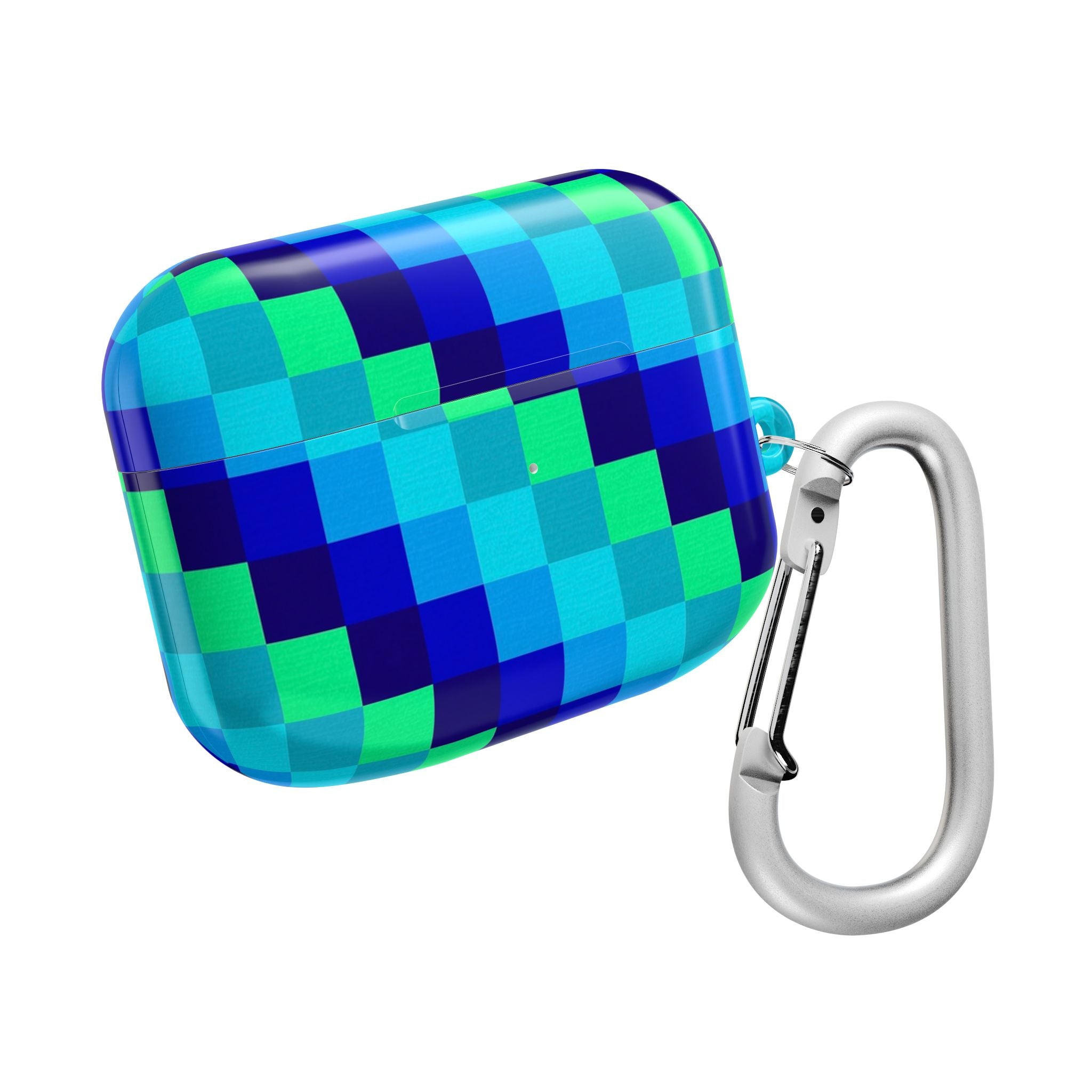 Colorful Pixel Art AirPod Case, Trendy Tech Accessory, Customizable Earbud Holder, Gift for Tech Lovers, Unique Phone Accessory