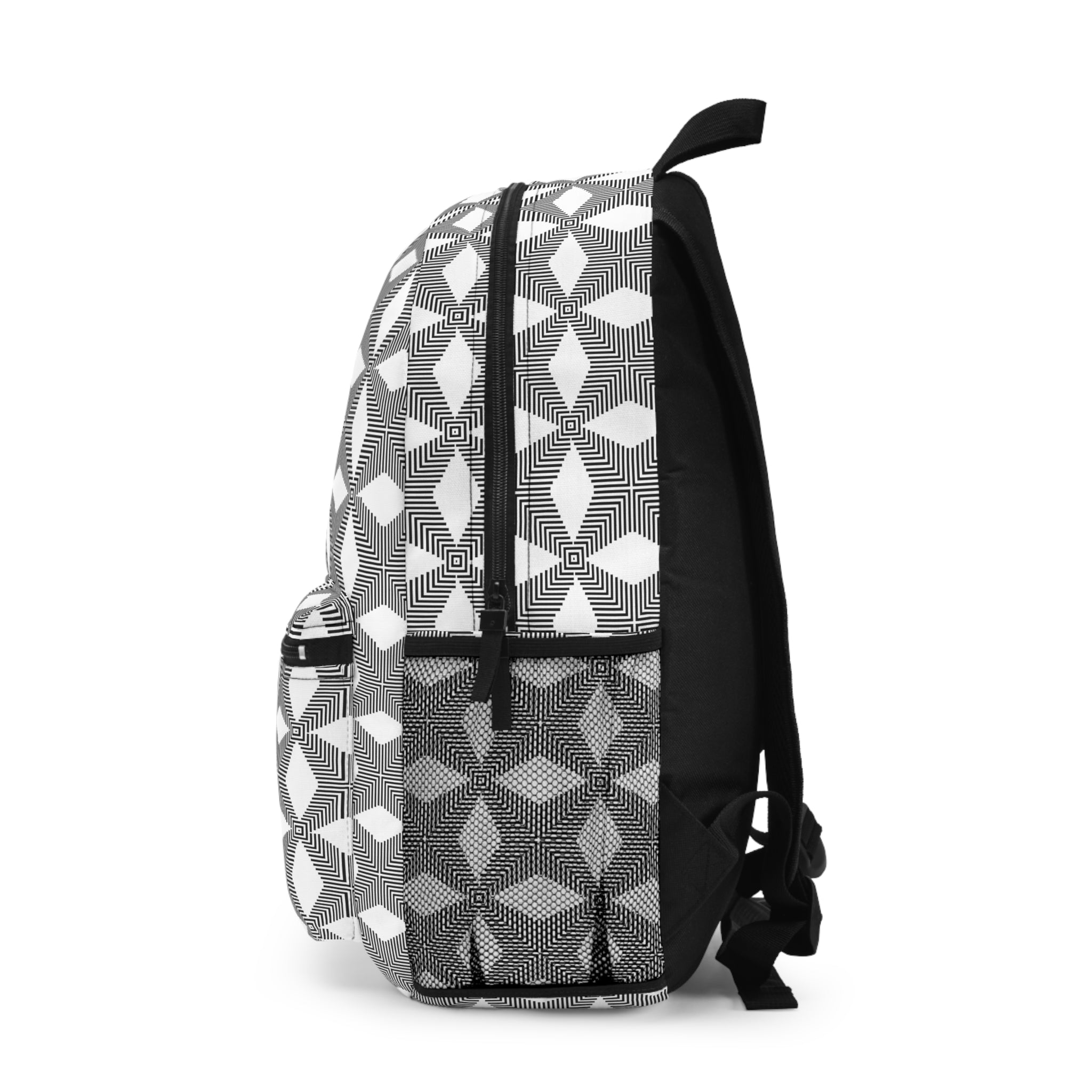 Stylish Geometric Backpack for School, Travel, Gym, Gift, Everyday Use
