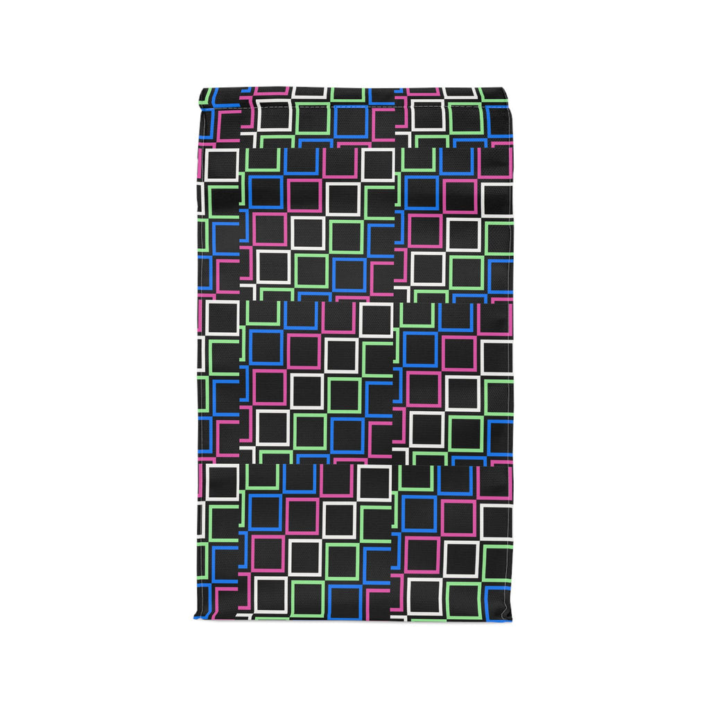 Colorful Geometric Lunch Bag - Stylish Food Carrier for Work, School, and Picnics | Fun Design, Insulated, Eco-Friendly, Gift Idea, [...]