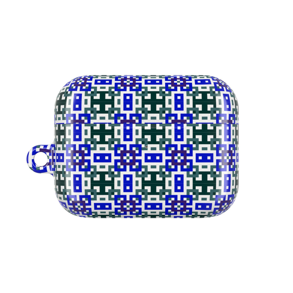 Stylish AirPod Case with Geometric Pattern - Customizable Earbud Protector for Gifts, Fashion Accessory, Tech Gadget Cover, Travel [...]