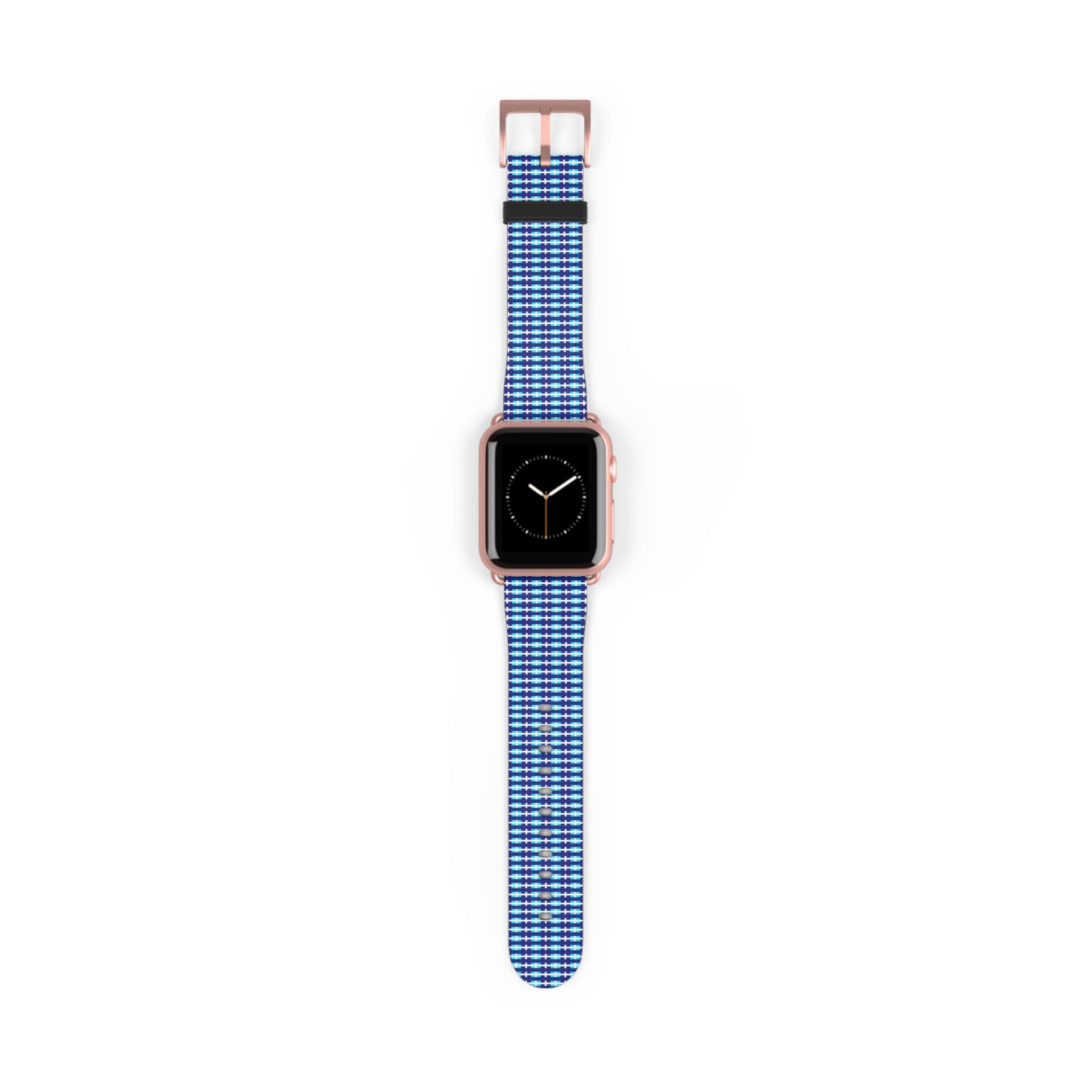 Blue Checkered Watch Band, Stylish Apple Watch Strap, Unisex Accessory, Perfect Gift for Any Occasion, Trendy Sports Band, Comfortable [...]