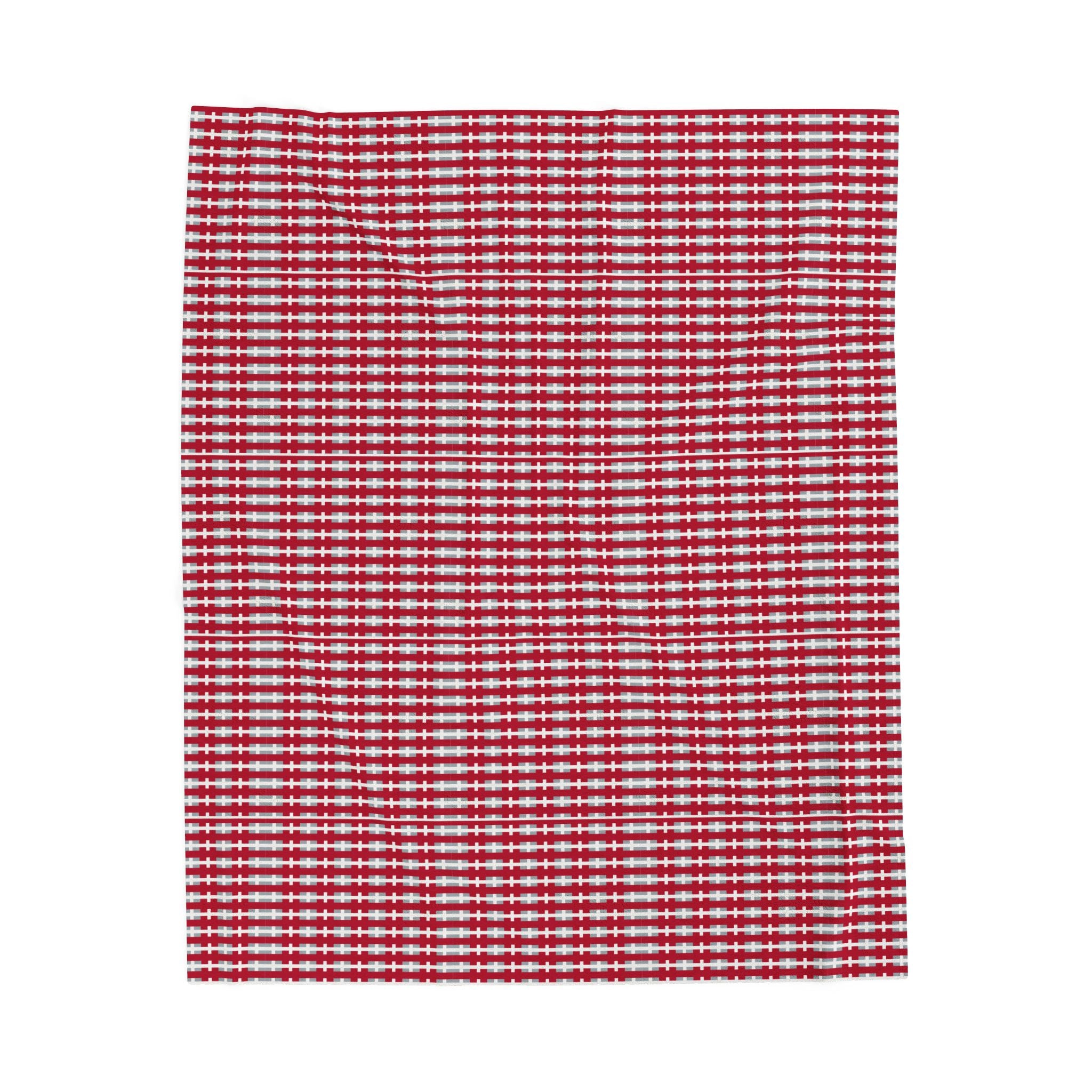 Cozy Ohio State Velveteen Plush Blanket, Soft Throw for Game Days, College Dorm Decor, Home Comfort, Gift for Students