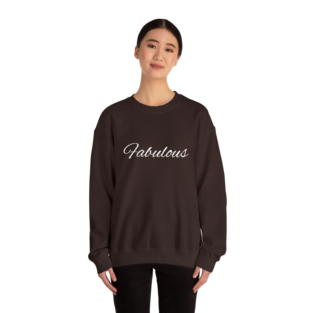 Fabulous Unisex Heavy Blend Crewneck Sweatshirt, Cozy Gift, Casual Wear, Trendy Fashion, Everyday Comfort