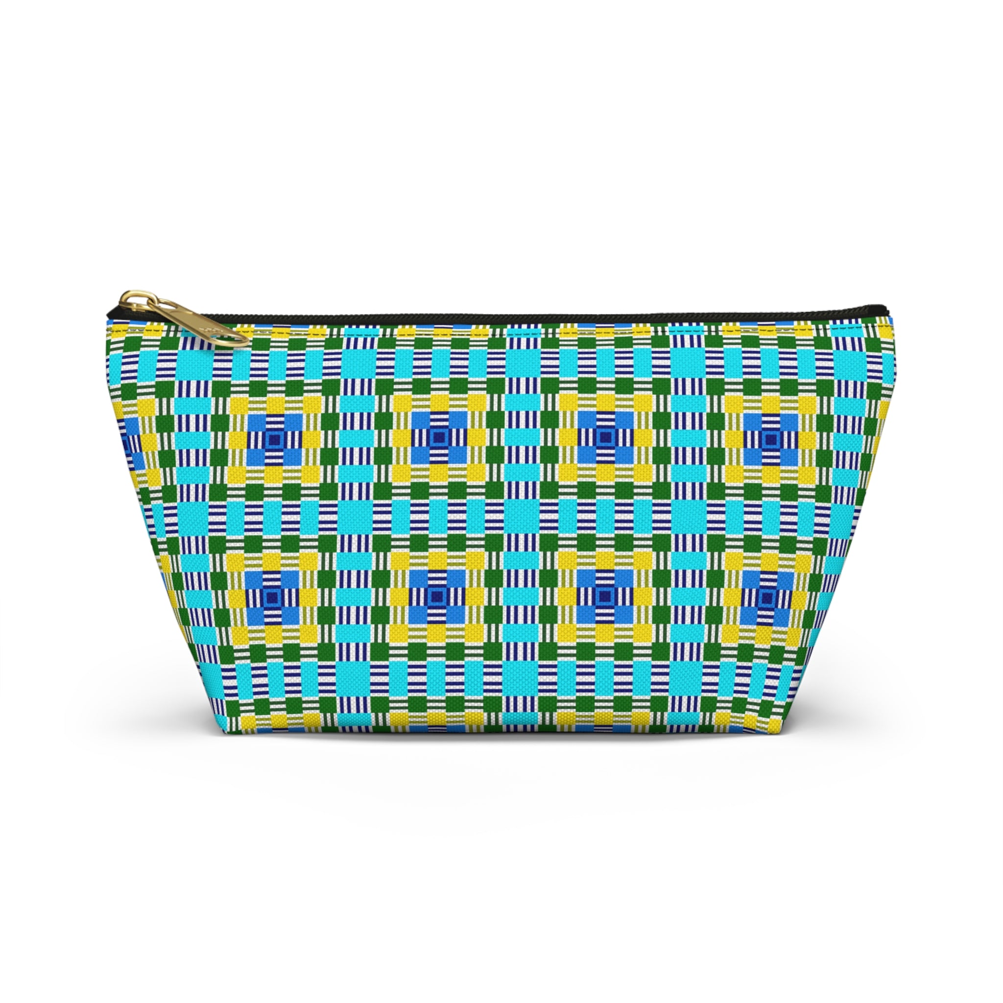 Colorful Geometric Accessory Pouch | Cute Organizing Travel Bag, Make-up Case, Pencil Holder, Gift Idea for Friends