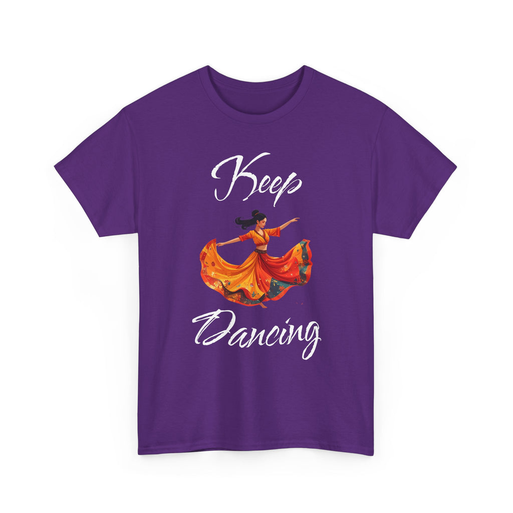 Dance of Elegance Unisex Heavy Cotton Tee, Artsy Shirt for Dance Lovers, Perfect Gift for Birthdays, Casual Wear, Festival Attire, [...]