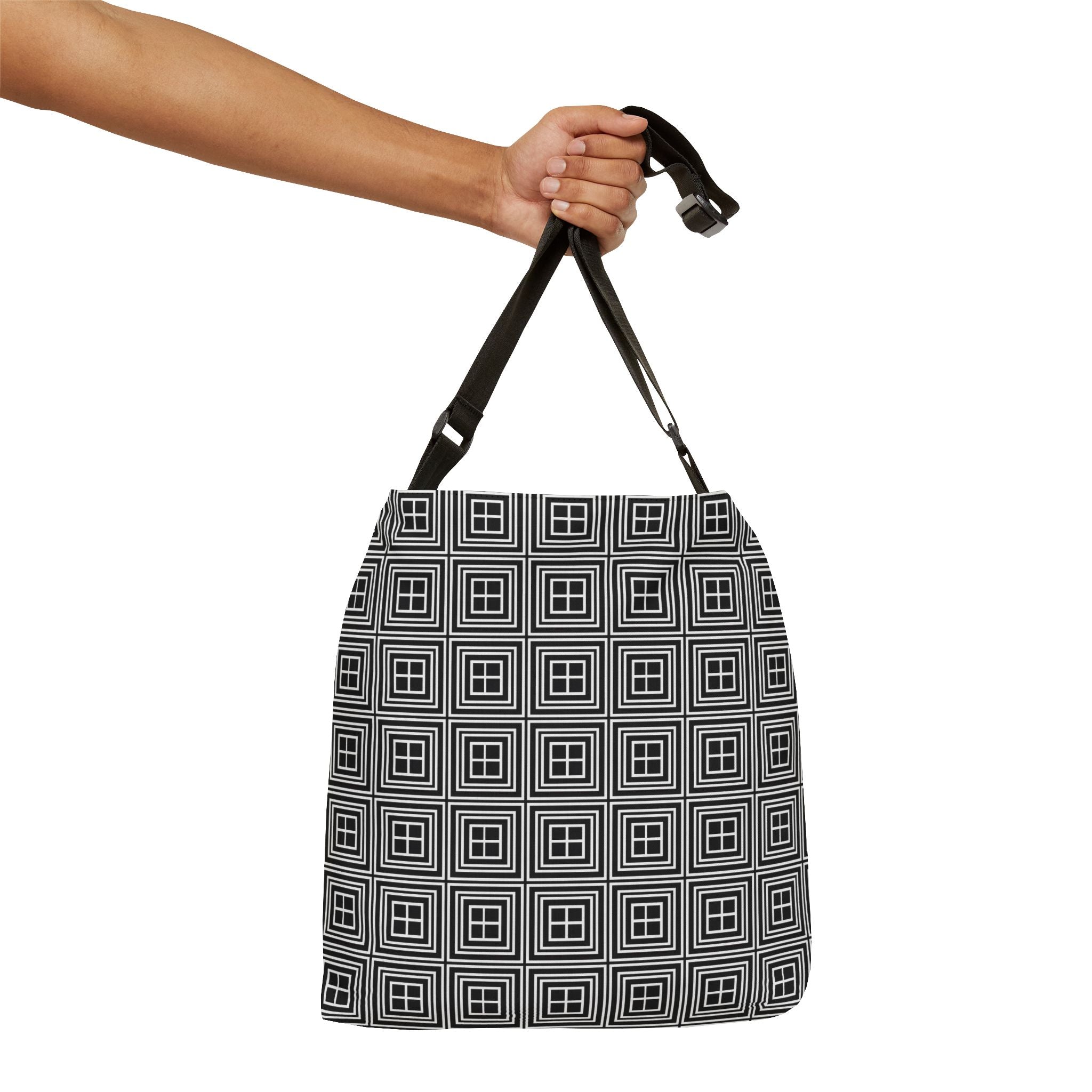 Stylish Adjustable Tote Bag, Modern Bag for Everyday Use, Reusable Shopping Tote, Perfect Birthday Gift, Eco-Friendly Bag
