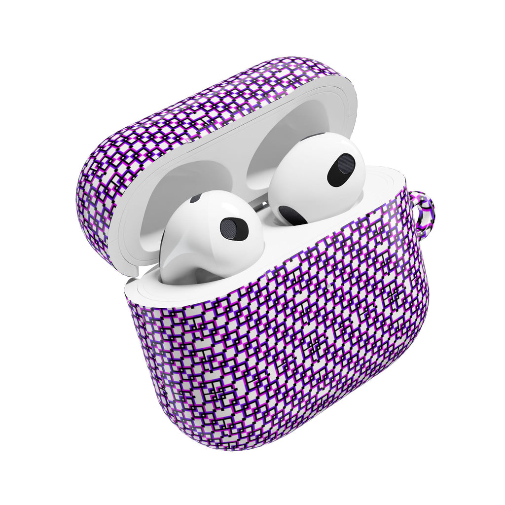 Stylish AirPod Cases - Trendy Geometric Design for Music Lovers, Personalized Gift, Unique Accessory, Birthday, Holiday, Tech Gifts