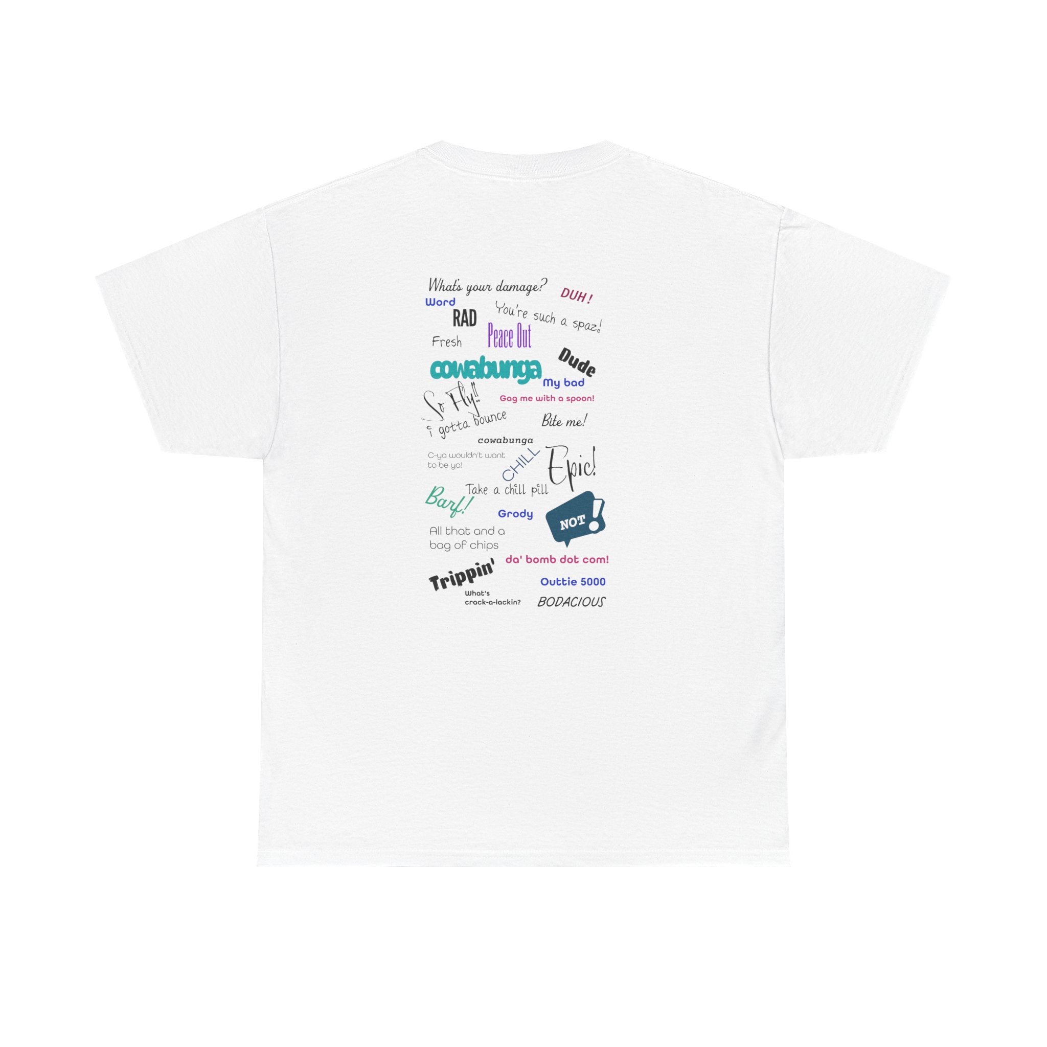 Gen X Unisex Heavy Cotton Tee - Nostalgic Graphic T-Shirt, Perfect for Casual Wear, Gifts, Birthdays, and Retro Celebrations