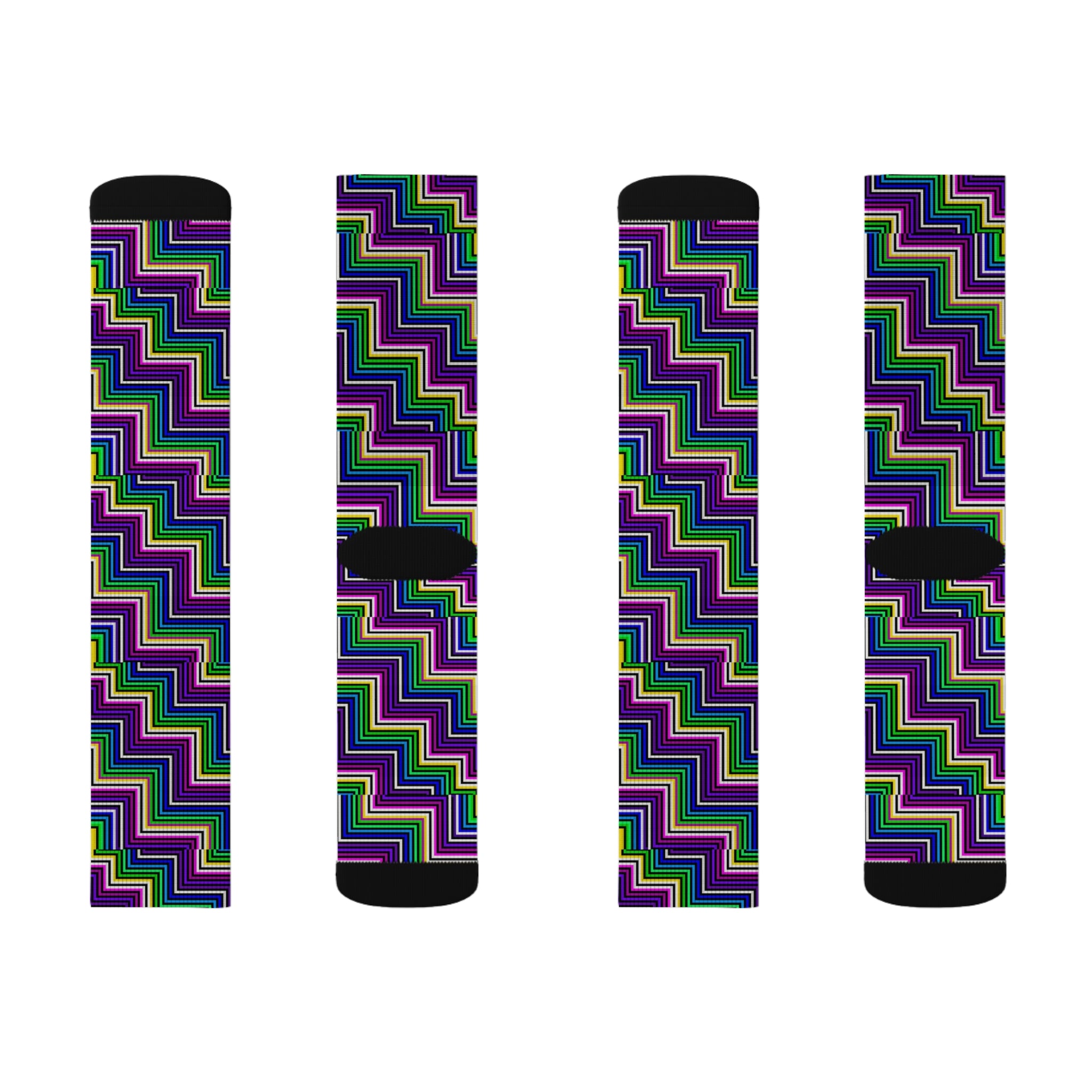 Vibrant Zigzag Sublimation Socks, Stylish Crew Socks, Unique Gift for Fashion Lovers, Cozy Casual Wear, Perfect for Holidays and [...]