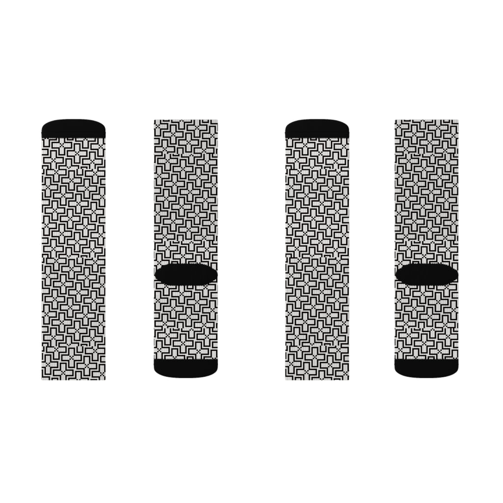 Stylish Sublimation Socks - Trendy Gift for Fashion Lovers, Cozy Footwear for Holidays, Casual or Sporty Look, Unique Accessories