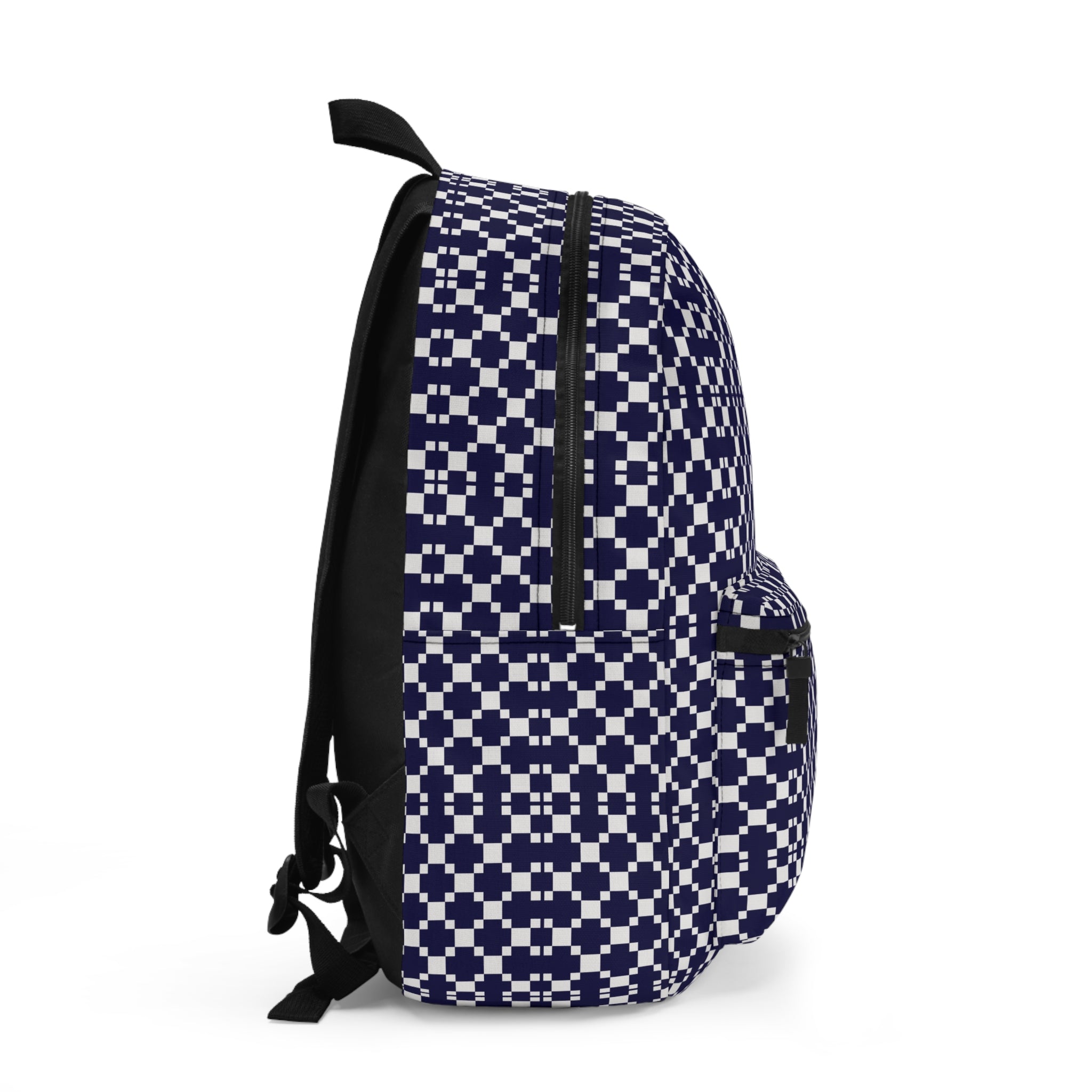 Chic Geometric Pattern Backpack, Trendy School Bag, Stylish Travel Companion, Unisex Rucksack for Students, Perfect Gift for Teens