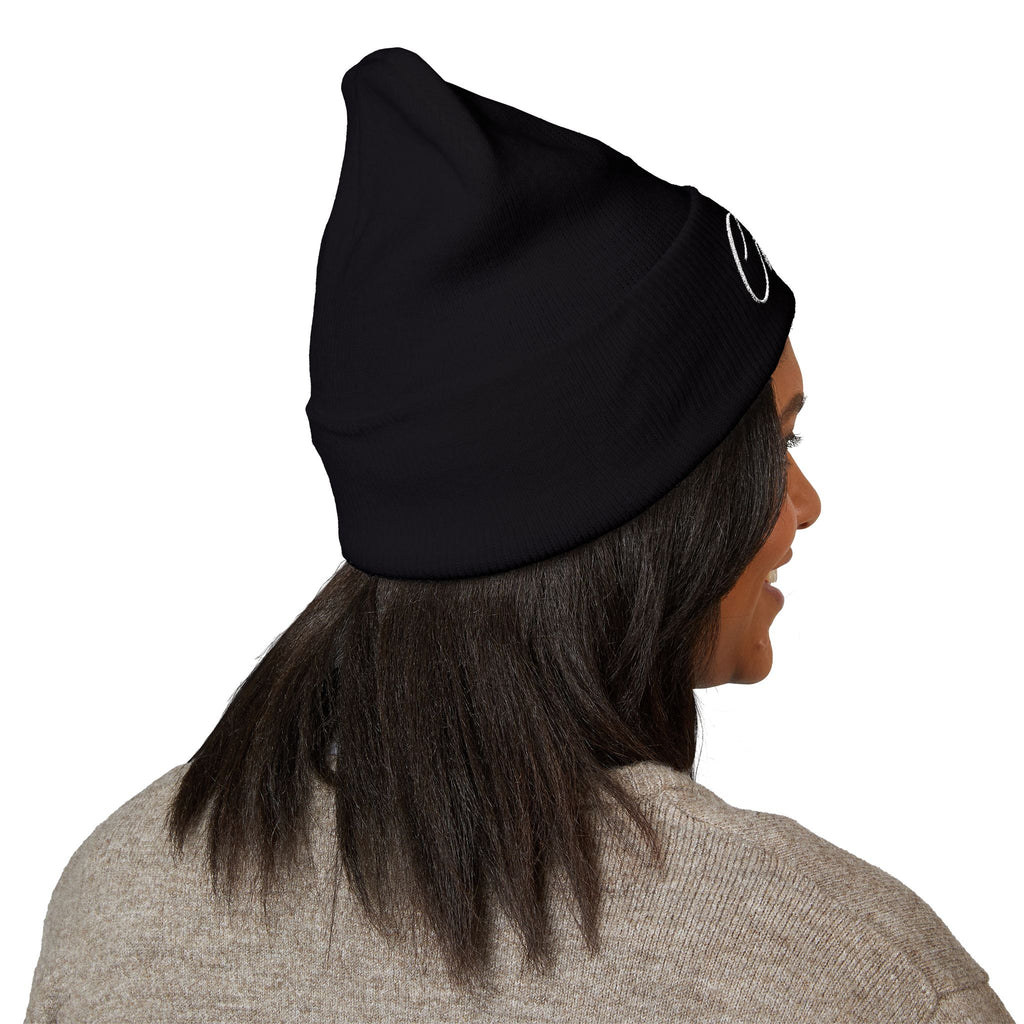 Chill Embroidered Beanie, Cozy Knit Hat, Winter Accessory, Gift for Him/Her, Casual Style