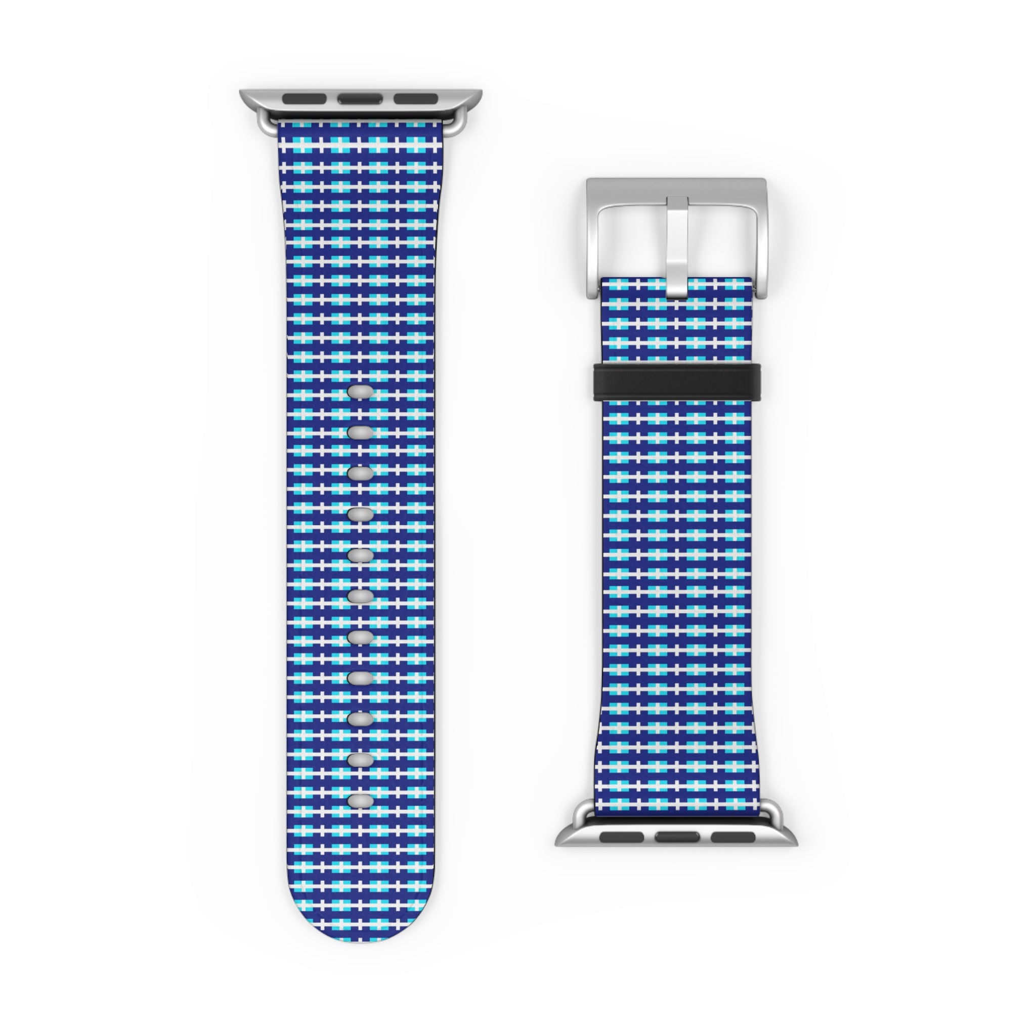 Blue Checkered Watch Band, Stylish Apple Watch Strap, Unisex Accessory, Perfect Gift for Any Occasion, Trendy Sports Band, Comfortable [...]