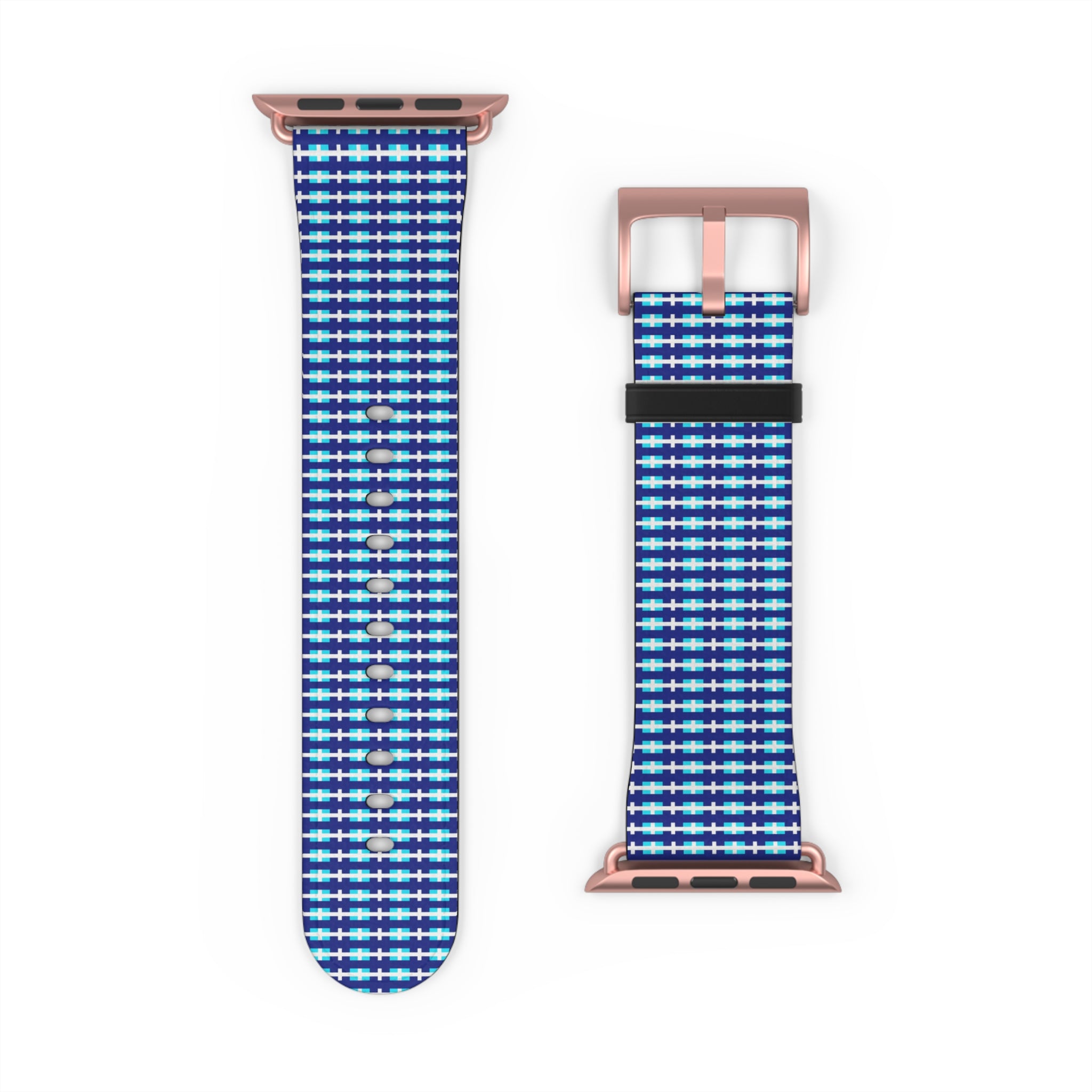 Blue Checkered Watch Band, Stylish Apple Watch Strap, Unisex Accessory, Perfect Gift for Any Occasion, Trendy Sports Band, Comfortable [...]